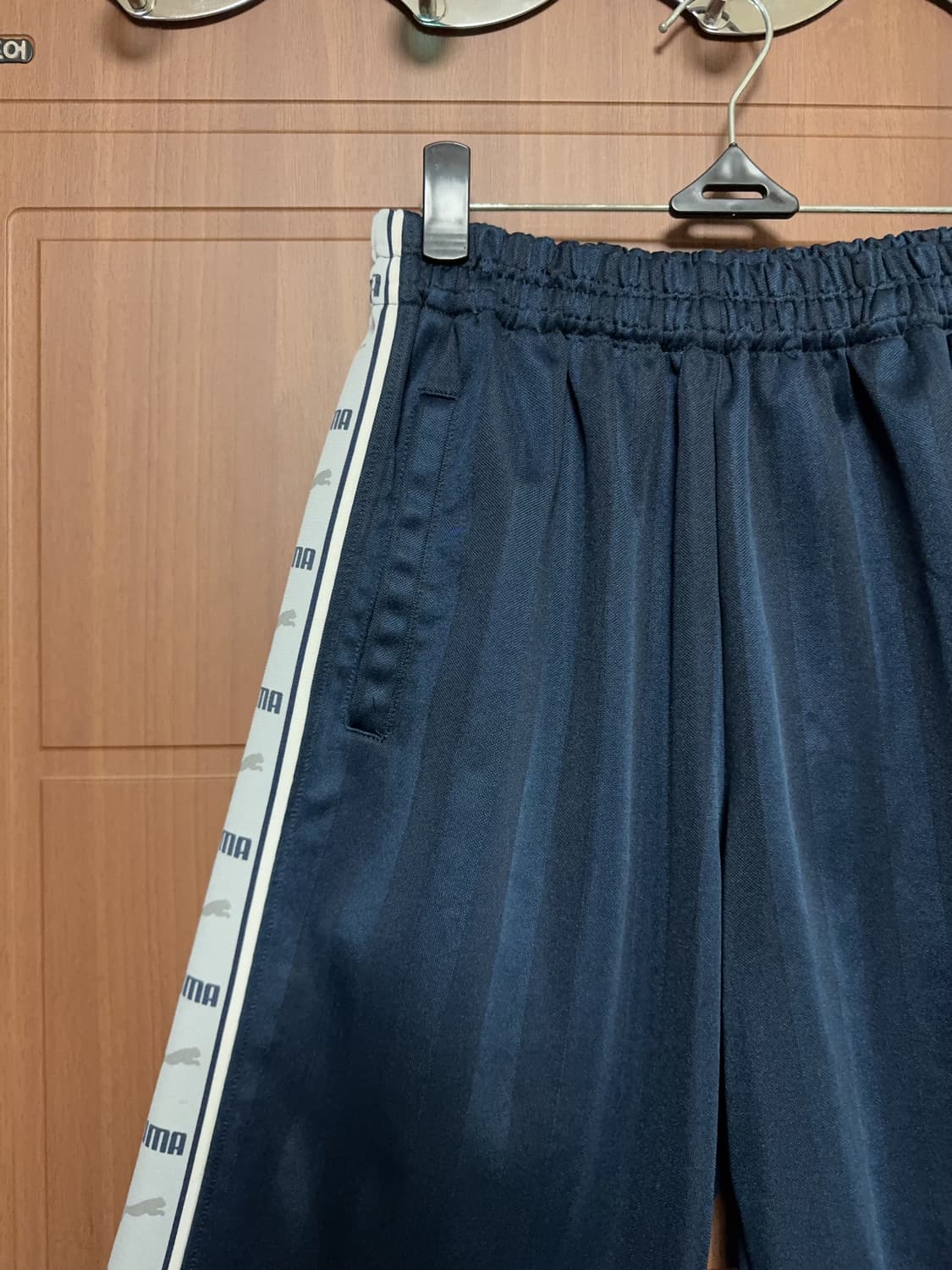 일본 빈티지 서브컬쳐 아노깔 puma 푸마 네이비 트랙 하프팬츠 상품이미지2