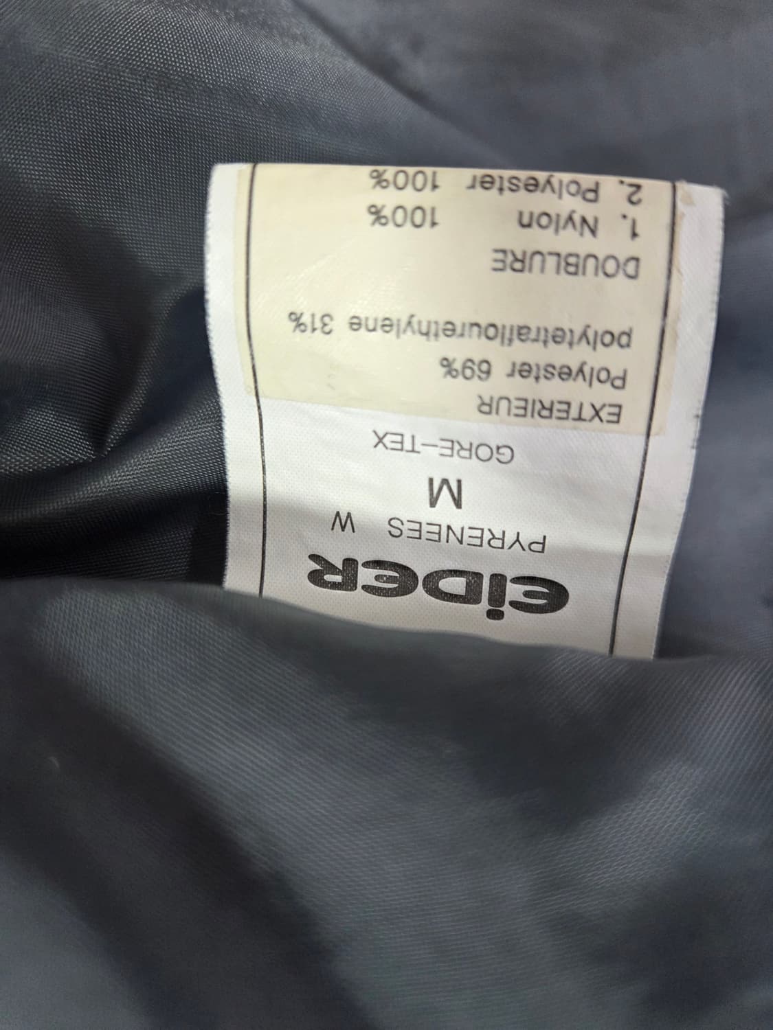 EIDER 고어텍스 남여공용 자켓 M 레드 상품이미지9
