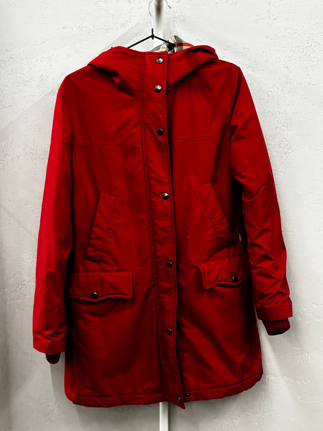 Burberrys 올드 버버리 후드 롱 야상 자켓 M 상품이미지2