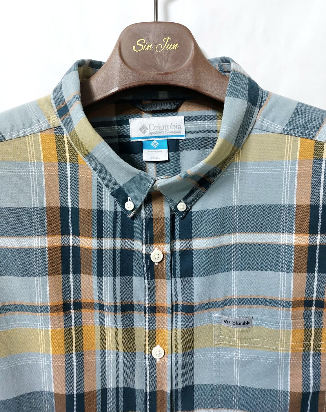 컬럼비아 면스판 셔츠 115 상품이미지1