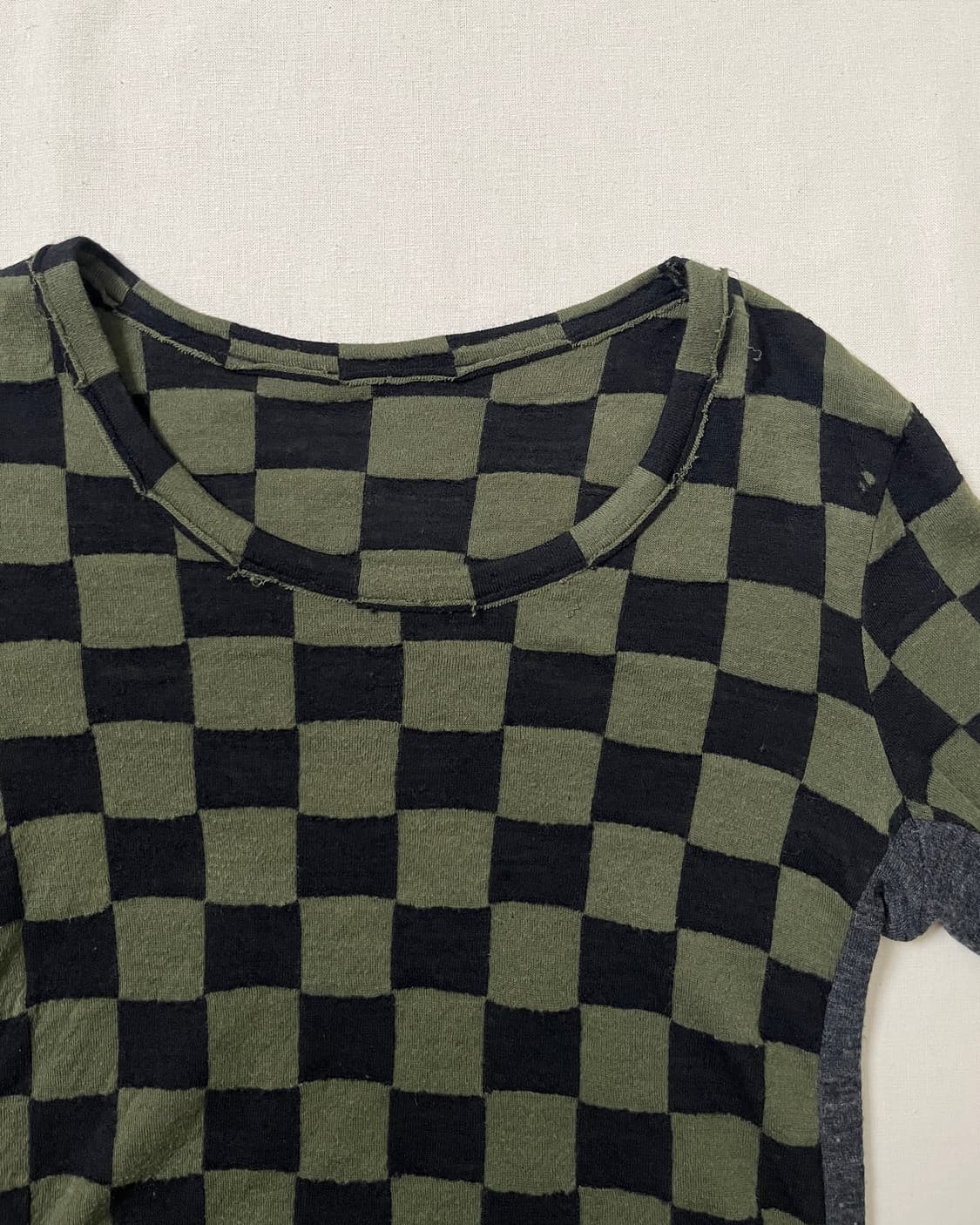 요지야마모토 체커보드 레이어드 니트 Y’s yohji yamamoto 상품이미지8