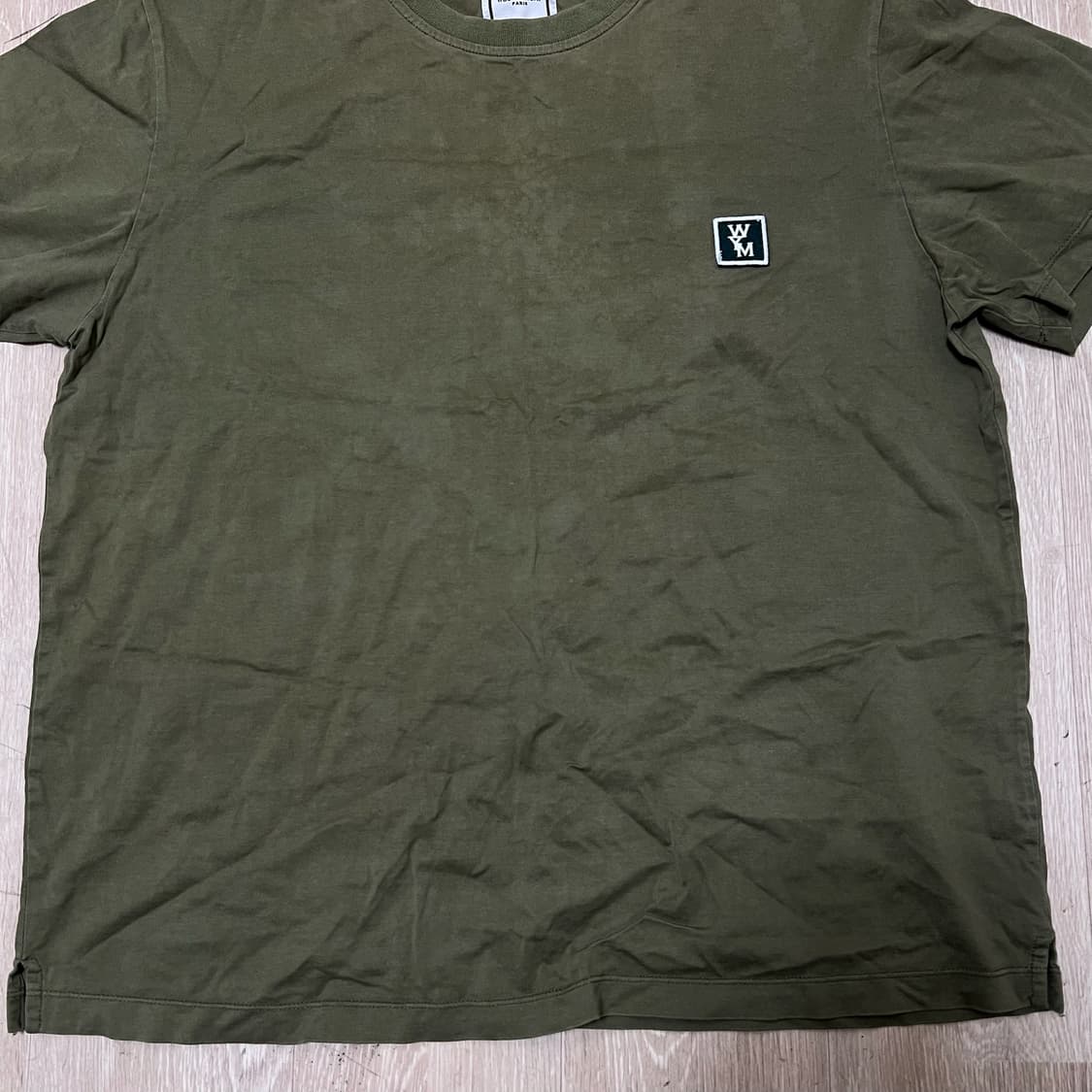 우영미 파리스 와펜 라운드 반팔티 48  상품이미지4