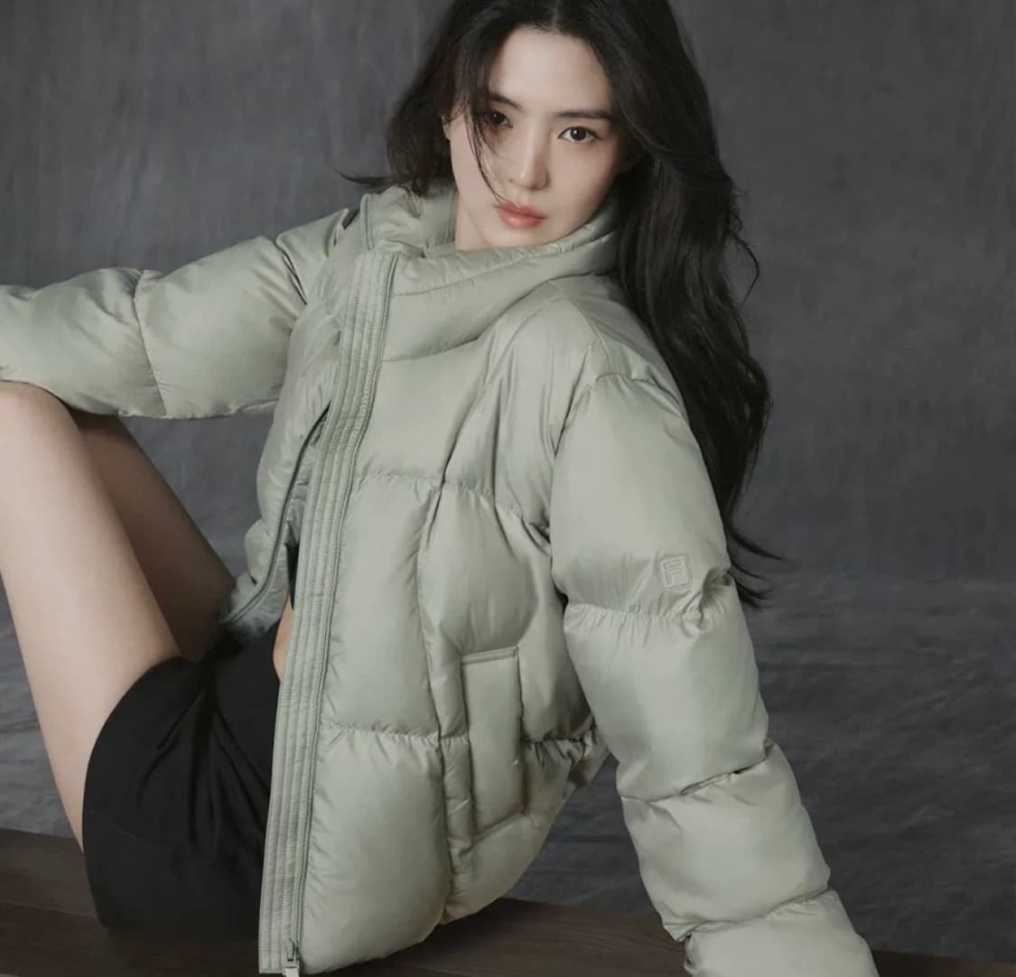 휠라 - 여성 플로우 다운 말차(FS254DJ01F001412) 상품이미지2