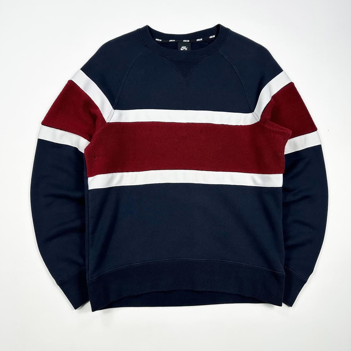 나이키sb 컬러블록 네이비 맨투맨 (M) 상품이미지2