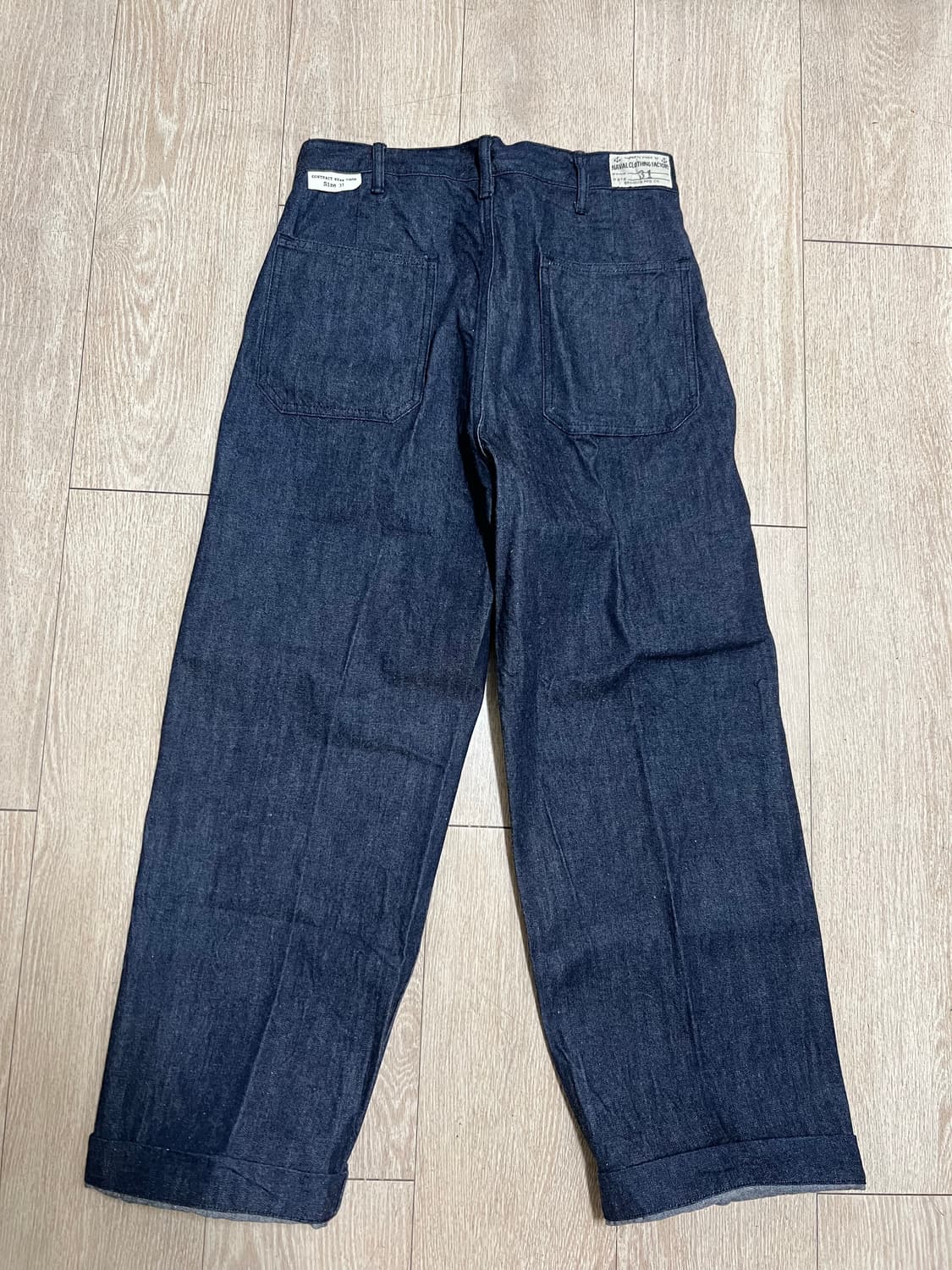 브론슨 1945 USN 와이드 데님팬츠 31 새상품 상품이미지3