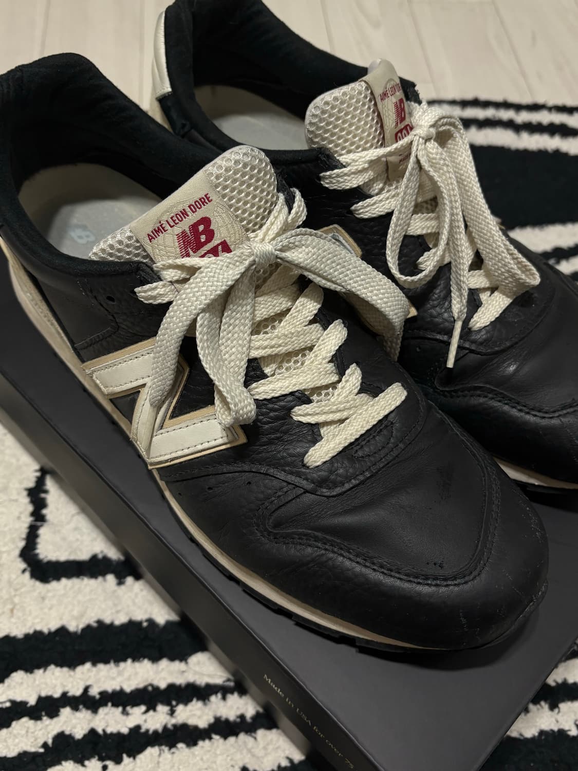 뉴발란스 x 에메 레온 도르 메이드 인 USA 996 블랙 (285) 상품이미지2
