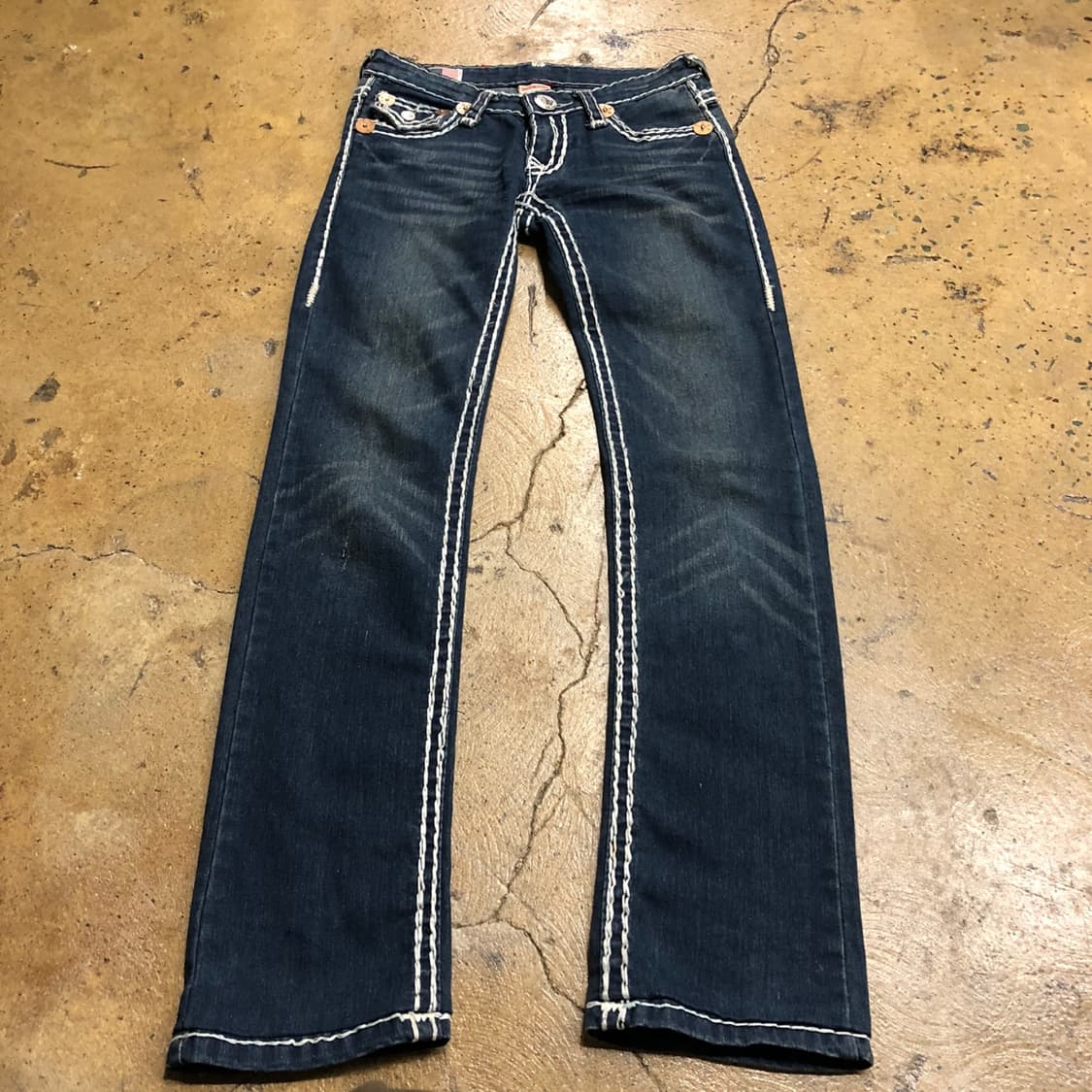 [정품/27] 트루릴리전 스티치 데님 팬츠 상품이미지3