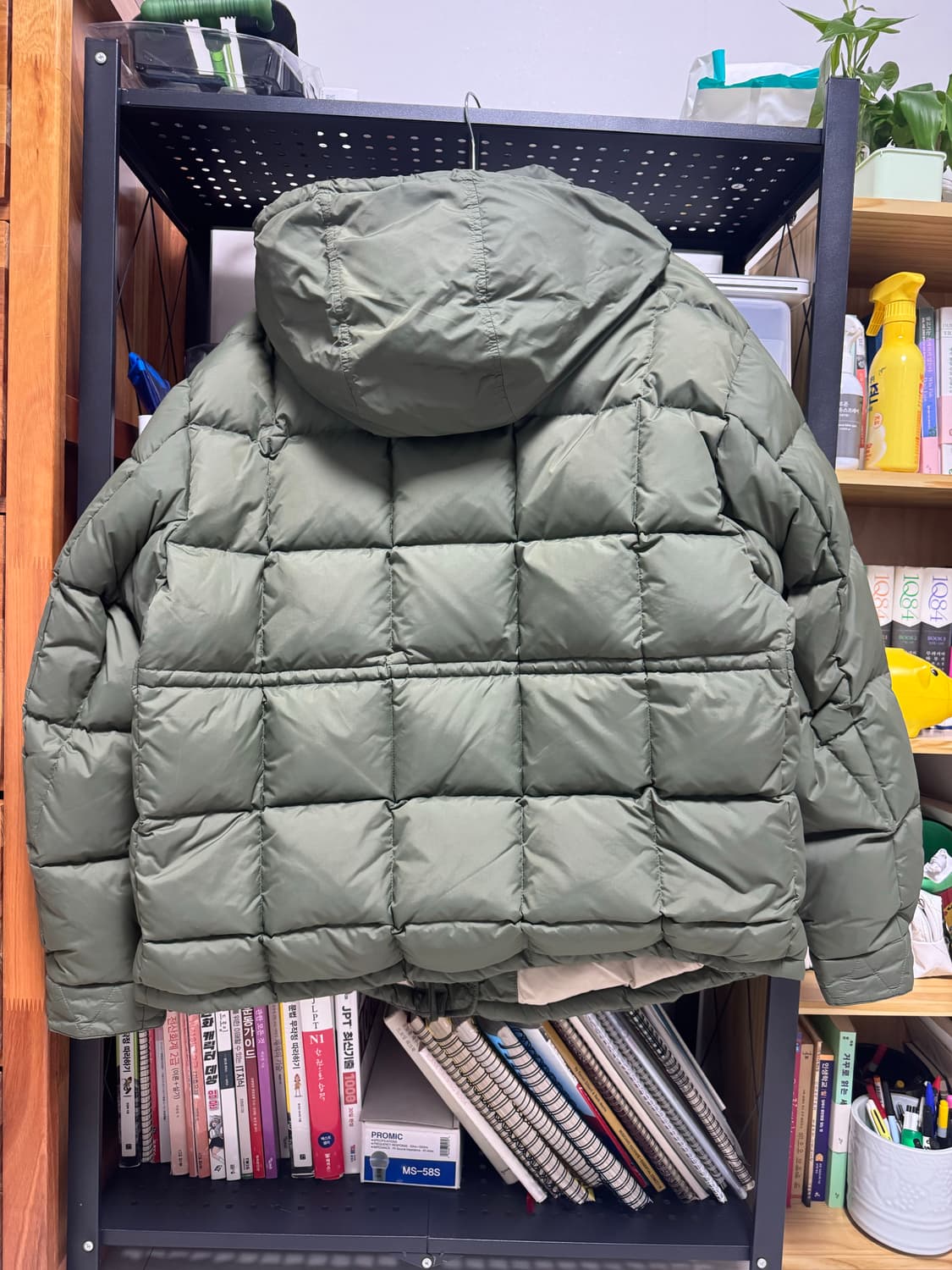 유니폼브릿지 카라코람 다운 파카 M 세이지 그린 상품이미지2