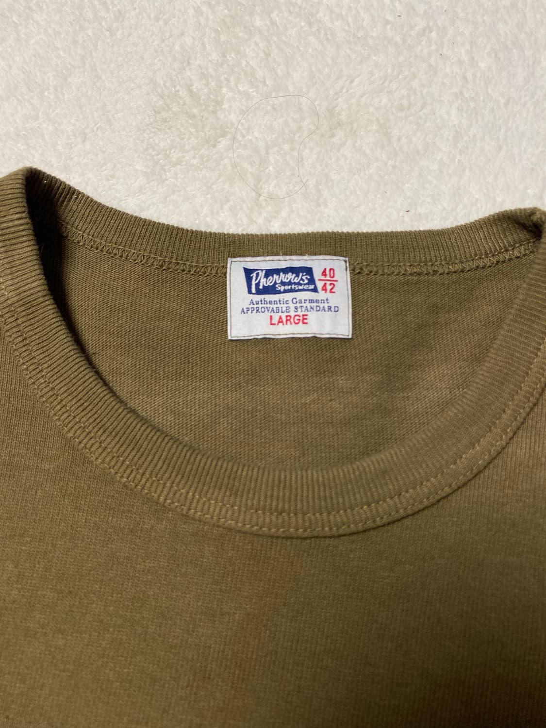 (L) 페로우즈 싱글스티치 USN 티셔츠 상품이미지9