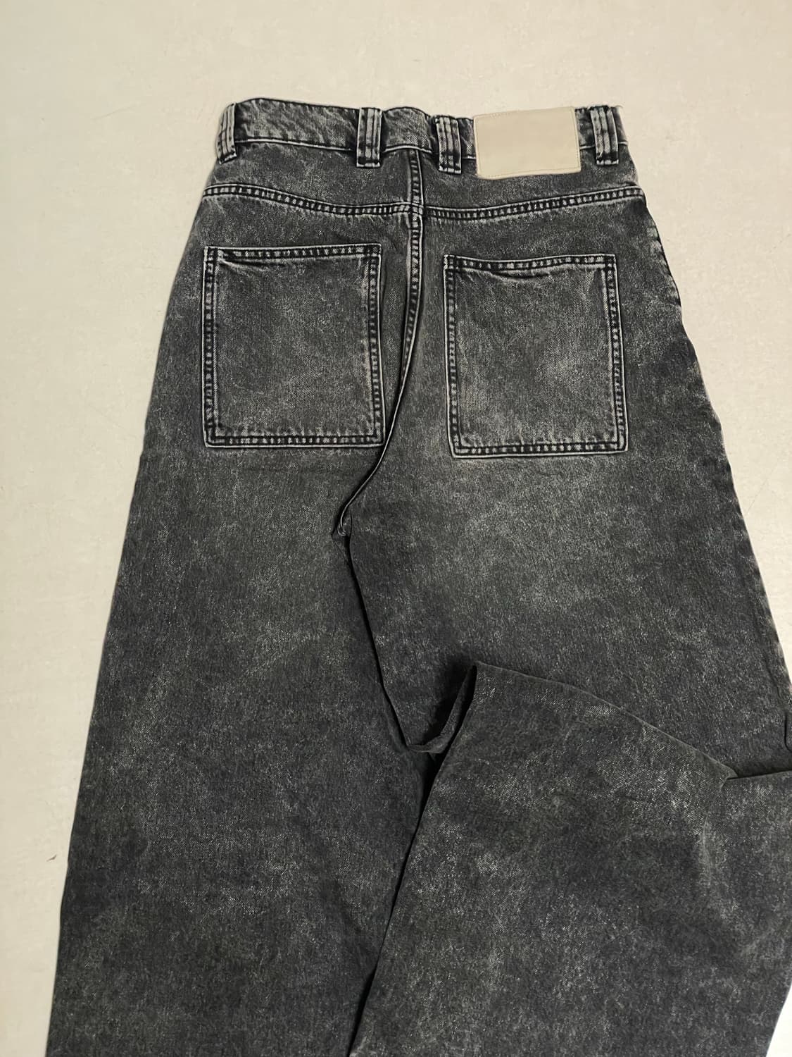 Zara 자라 심라인 배기핏 진 상품이미지4