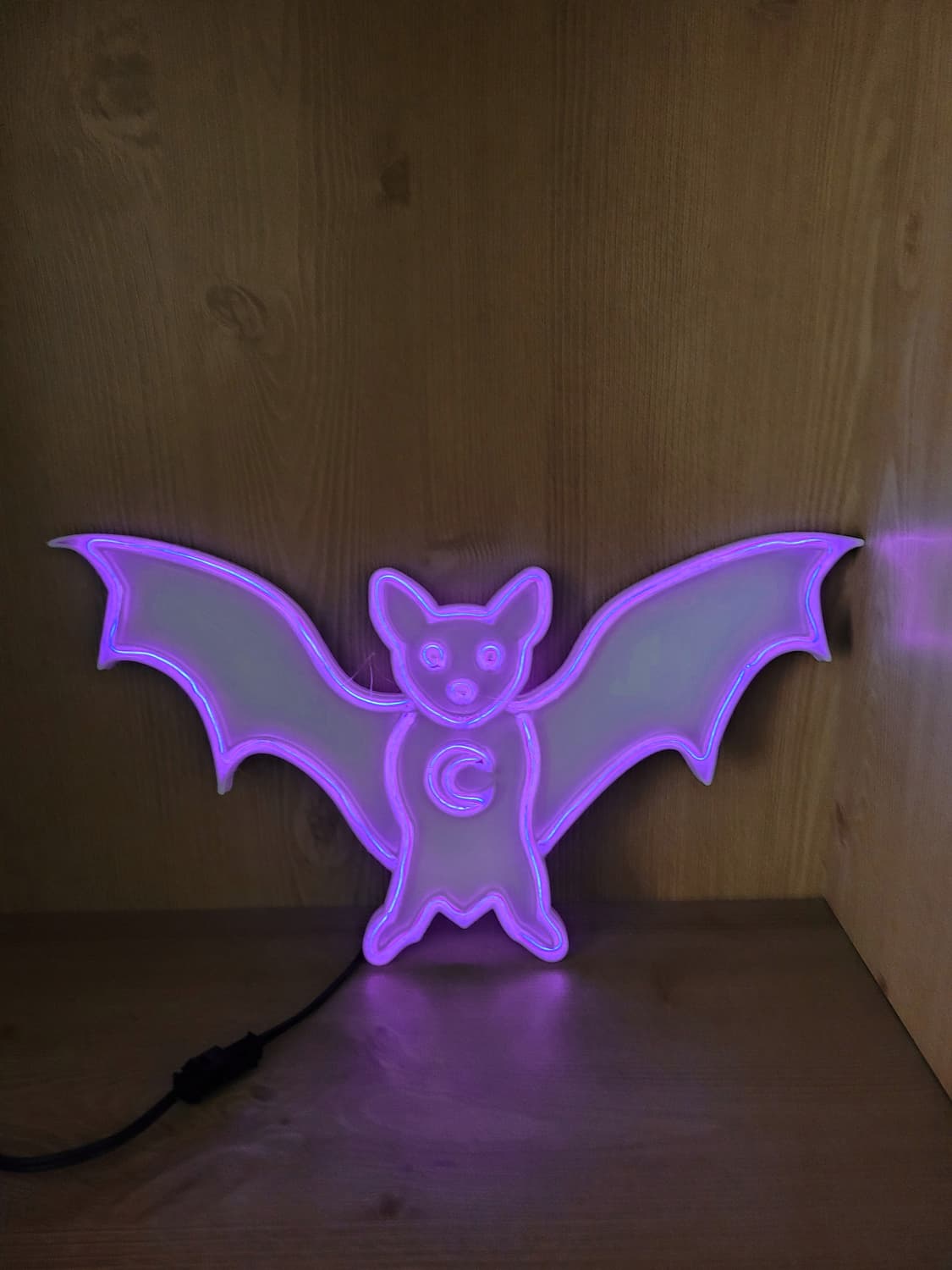 네온사인 박쥐 배트 할로윈 led 램프 무드등 조명 상품이미지5