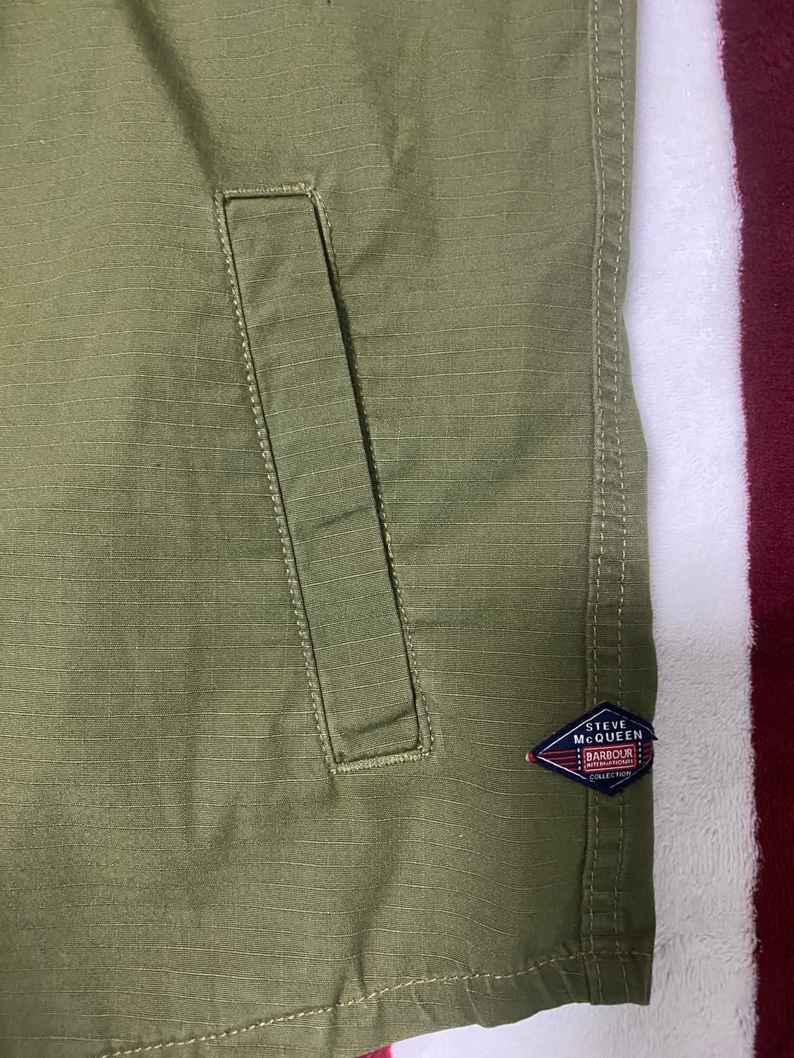 스티브맥퀸 바버 셔츠 자켓 상품이미지3