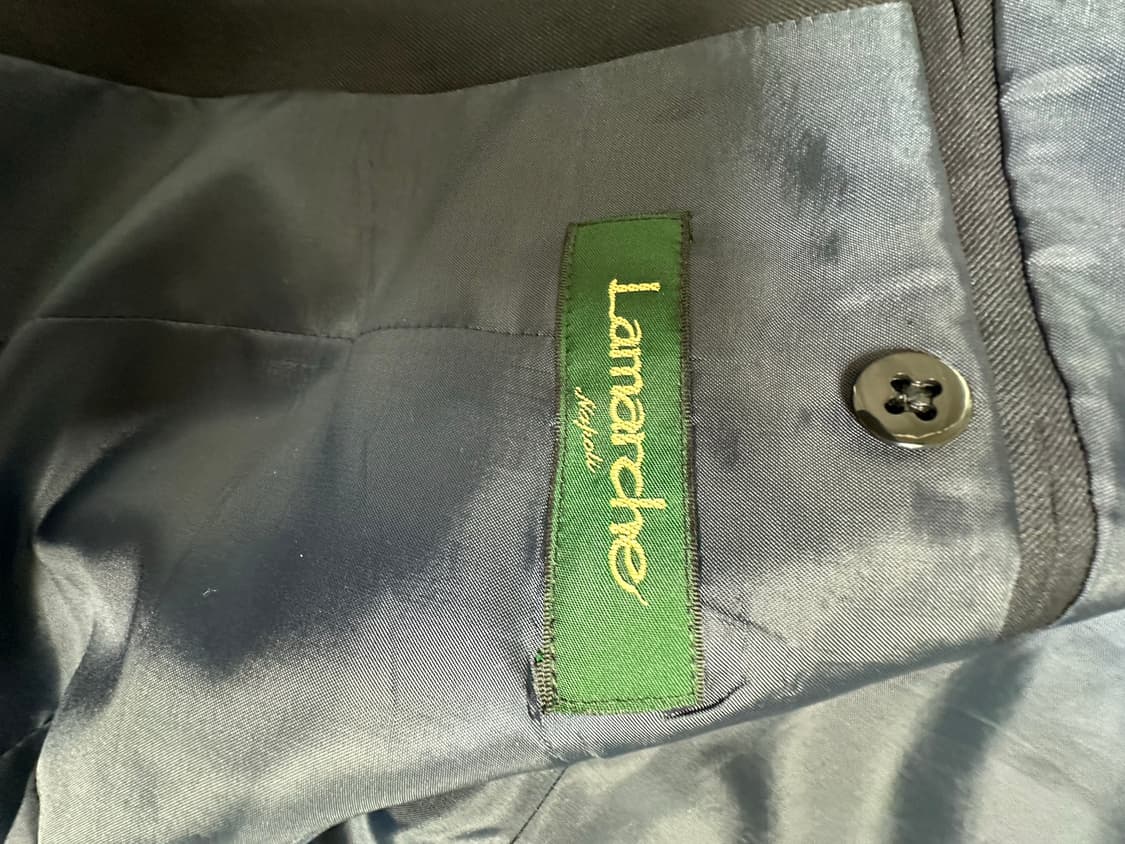 라마르쉐 링자켓 까노니코 다크네이비 수트세트 54 사이즈 상품이미지3