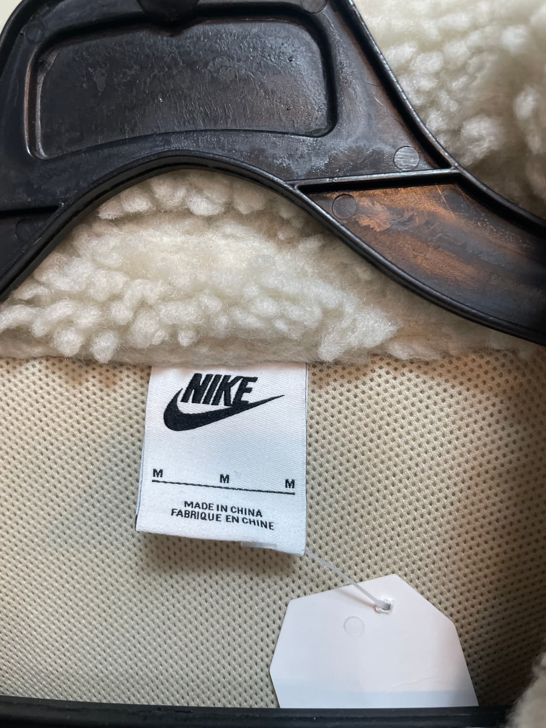 나이키 스우시 뽀글이 자켓 상품이미지7