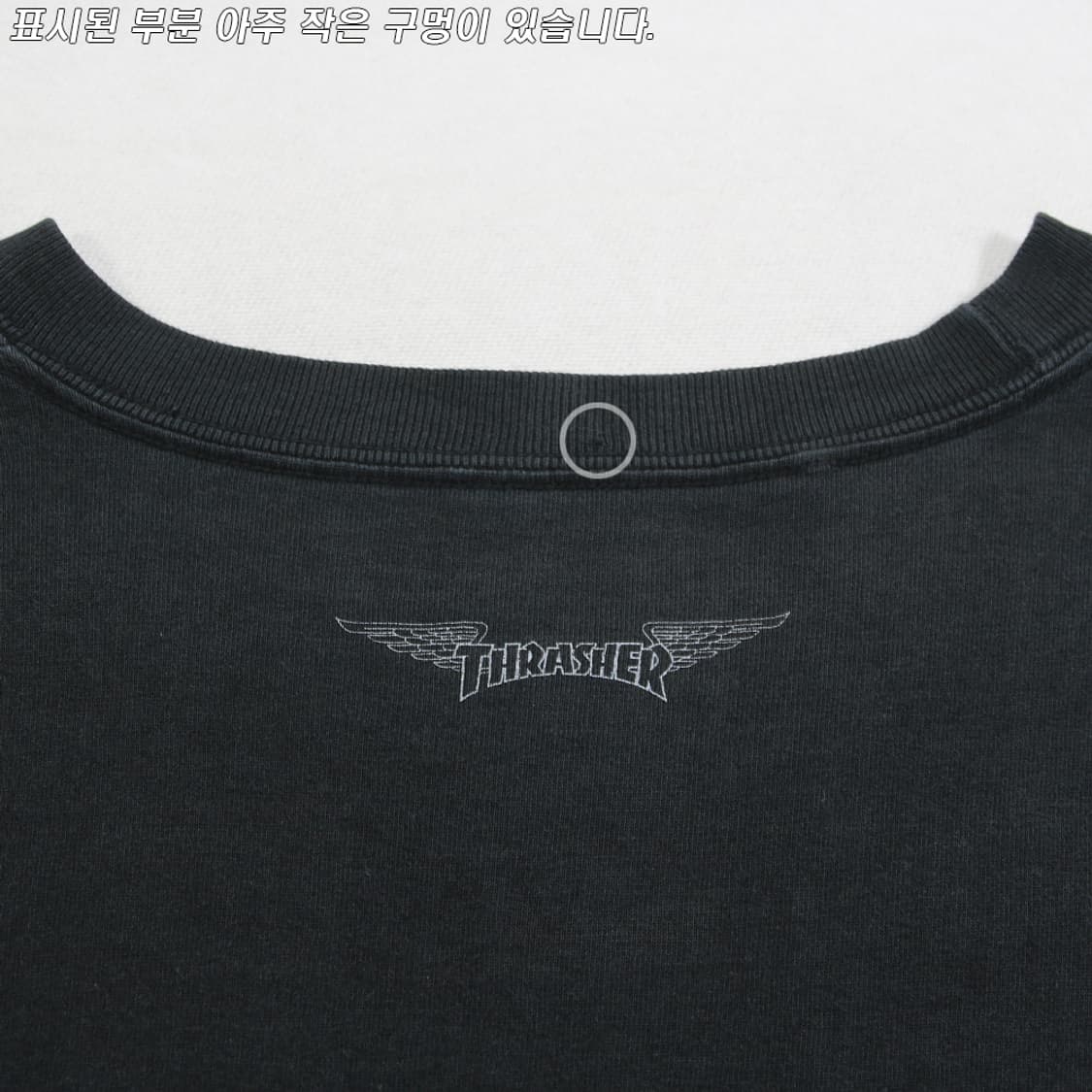 (착용컷) THRASHER 프린팅 반팔 티셔츠 (남성용 103) 상품이미지8