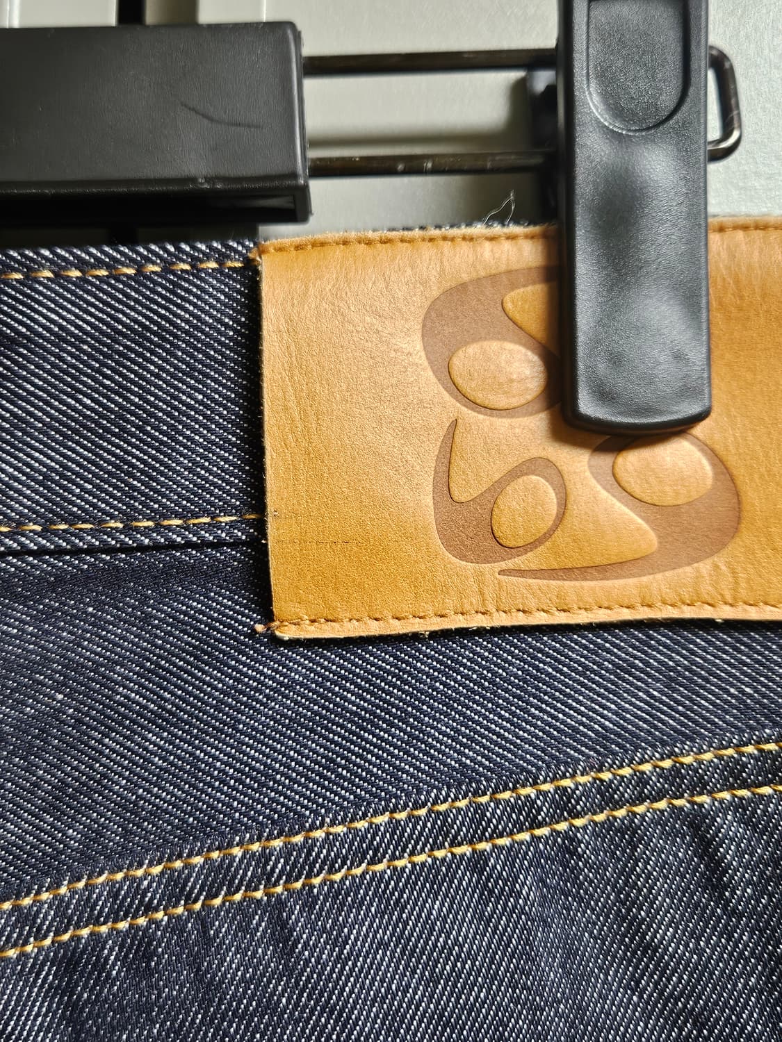 9999아카이브 링킹 와이드 데님 인디고 3 사이즈 상품이미지4