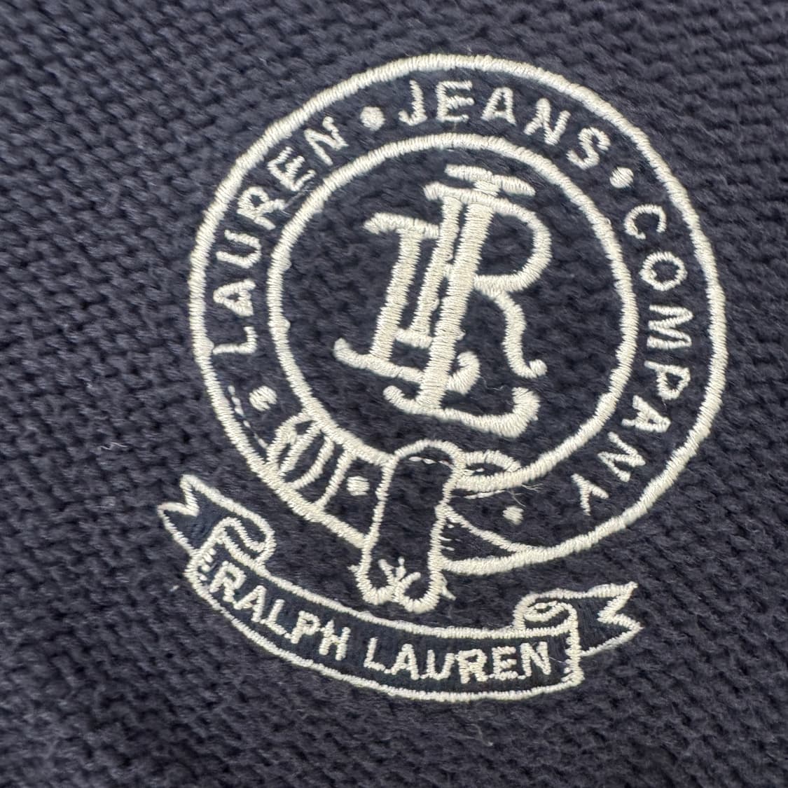 여성용 S 랄프로렌 로렌 클래식 로고 니트 집업  상품이미지5