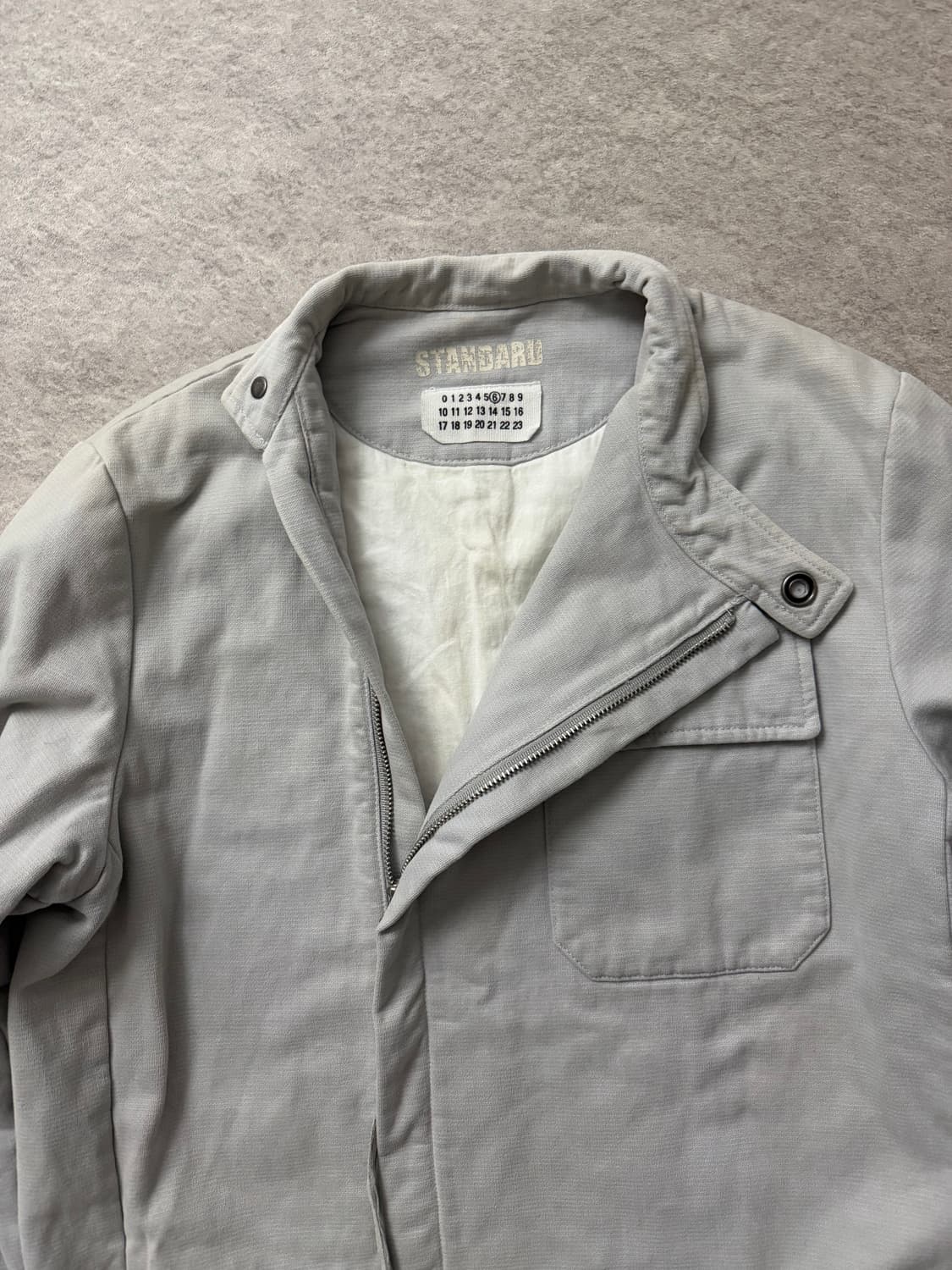 마르지엘라 비대칭 코튼 자켓 상품이미지4