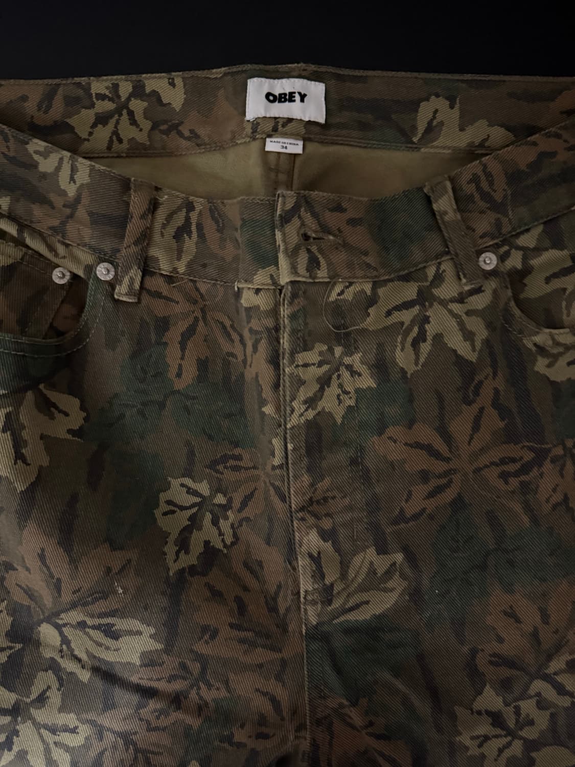 오베이 리얼트리 팬츠 상품이미지1