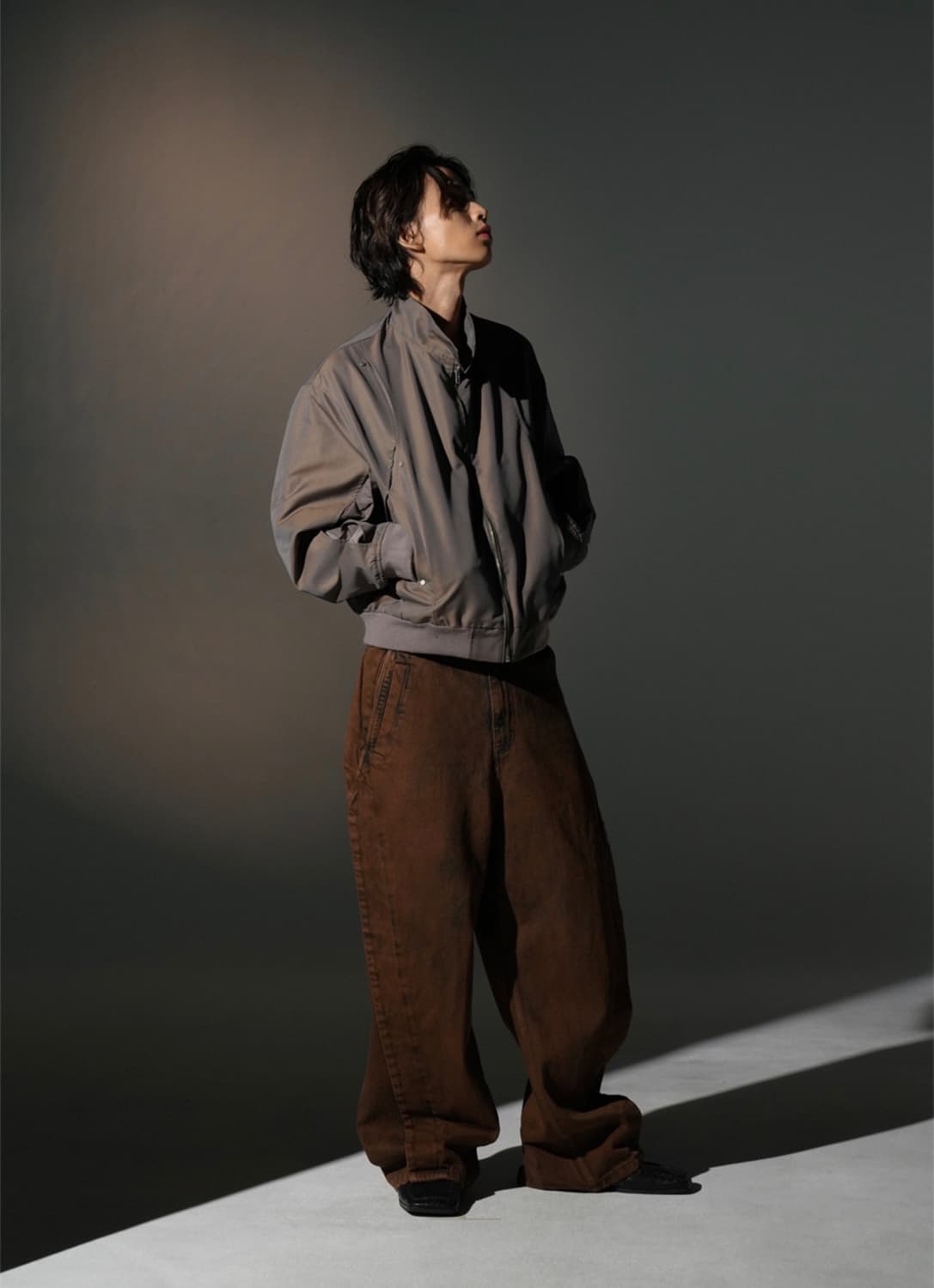 GRAILZ 그레일즈 절개 블루종 자켓 사이즈1 상품이미지1