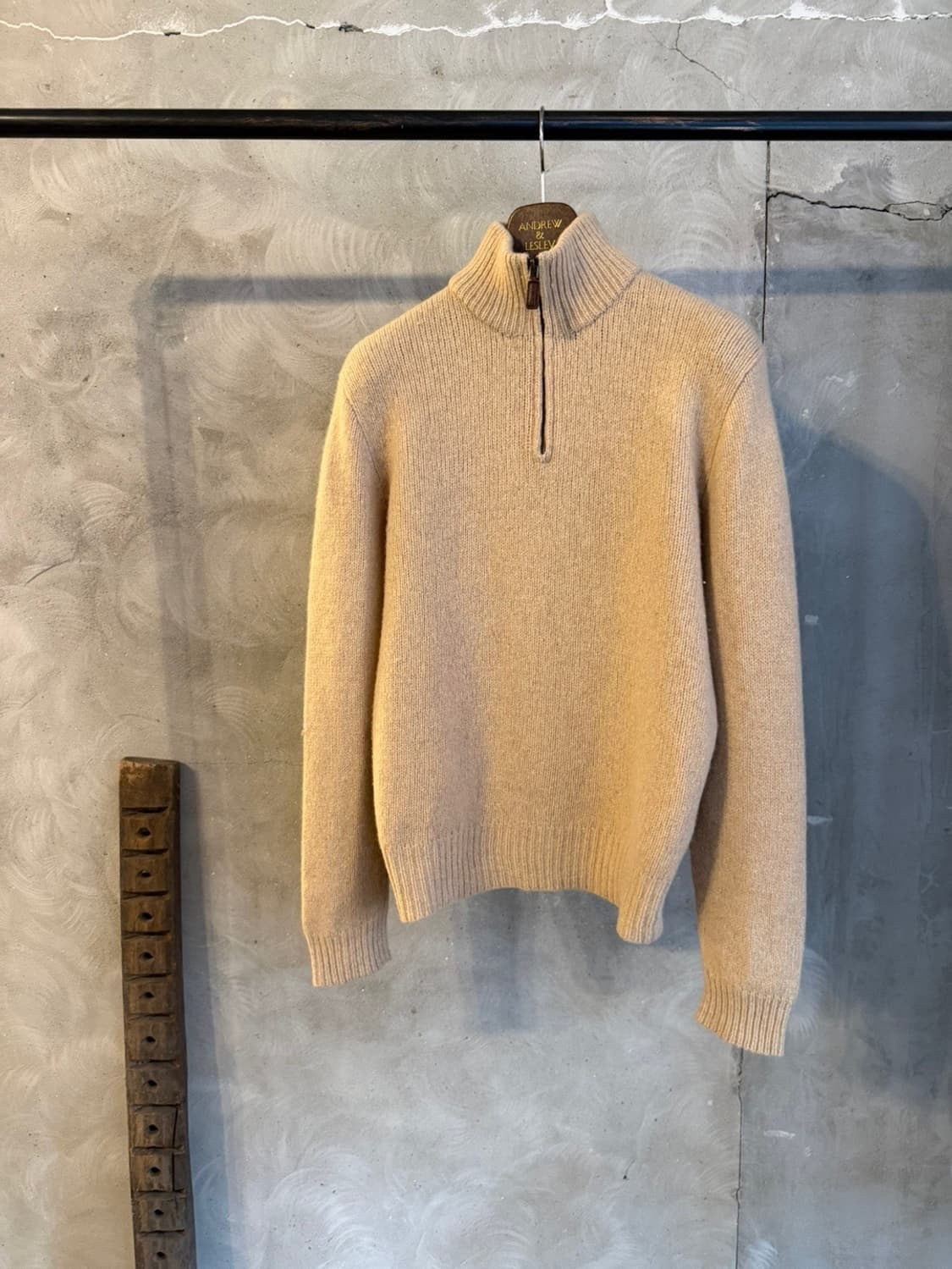 폴로 랄프로렌 쿼터짚 짚업 니트 100 상품이미지5