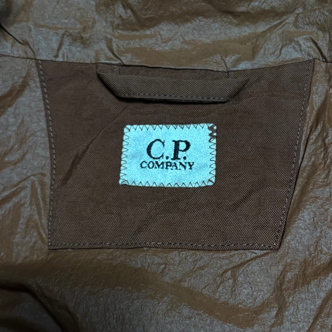 L C.P. 컴퍼니 번트 오렌지 테일론 L 다운 자켓 상품이미지4