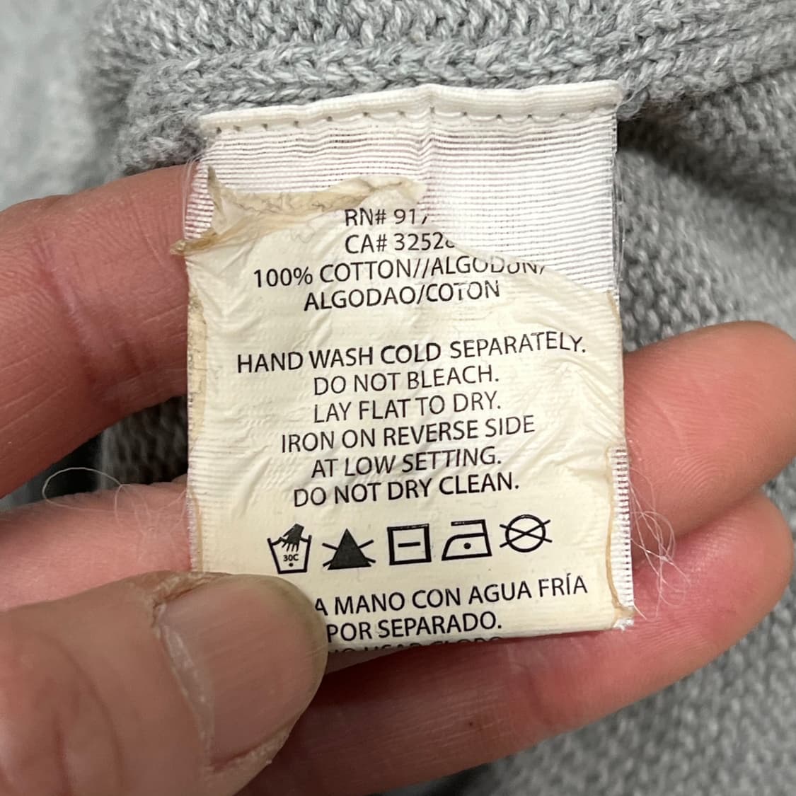 아르마니 익스체인지 로고 니트 s09266 상품이미지6