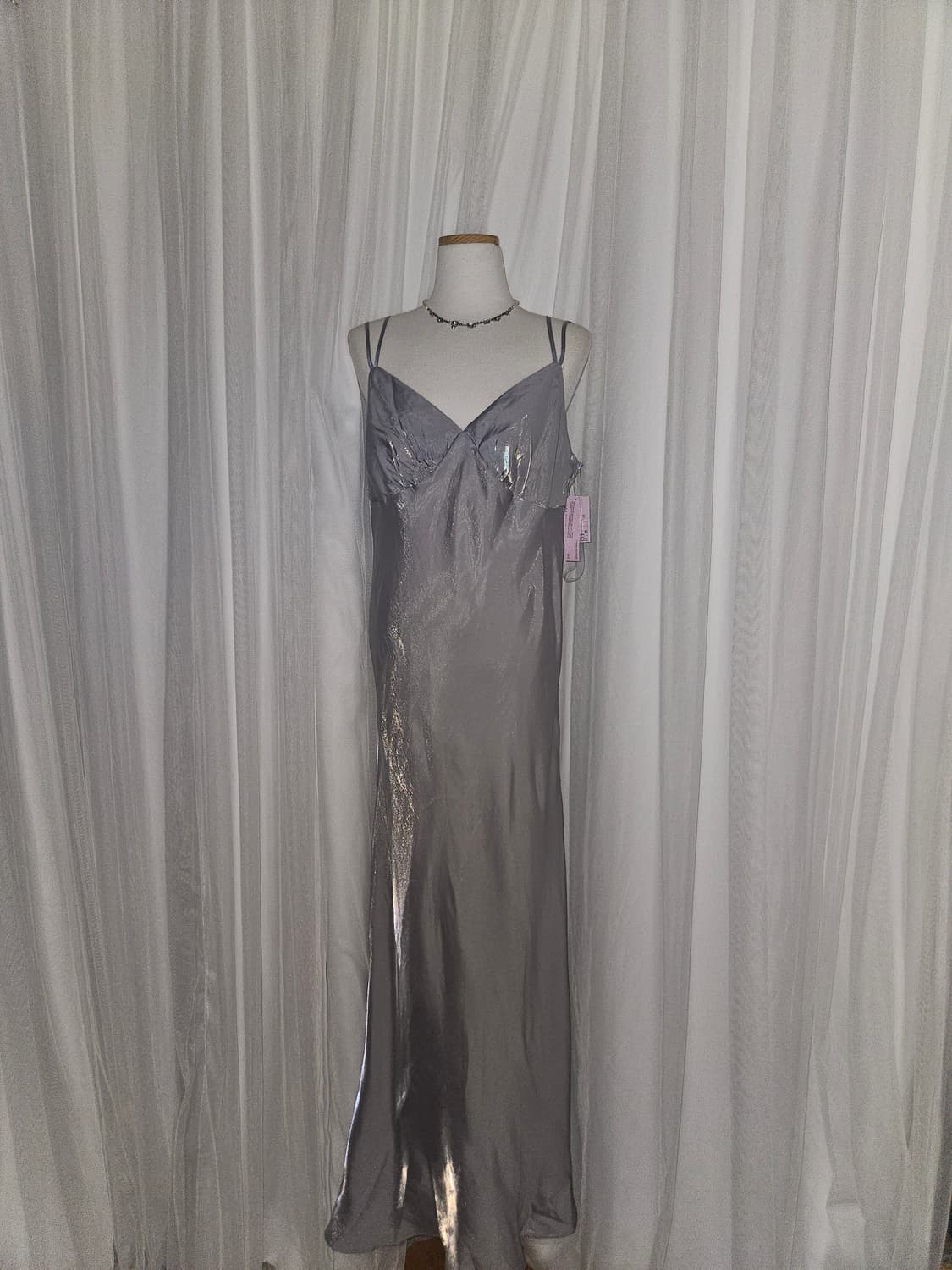 wild fable 실버 글리터 드레스 상품이미지1