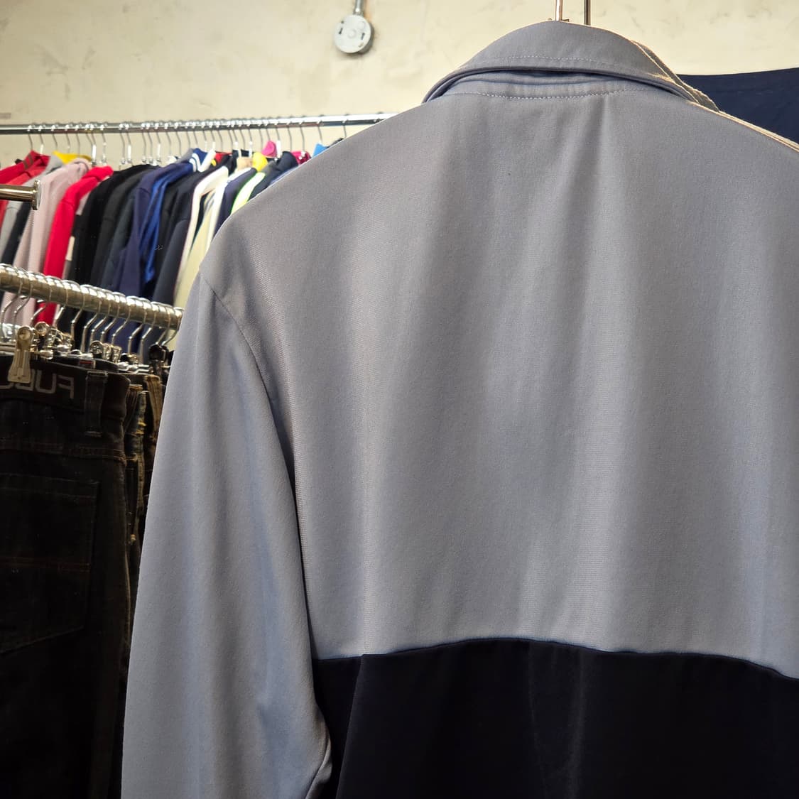 아디다스 스카이블루 배색 트랙탑 져지 상품이미지7