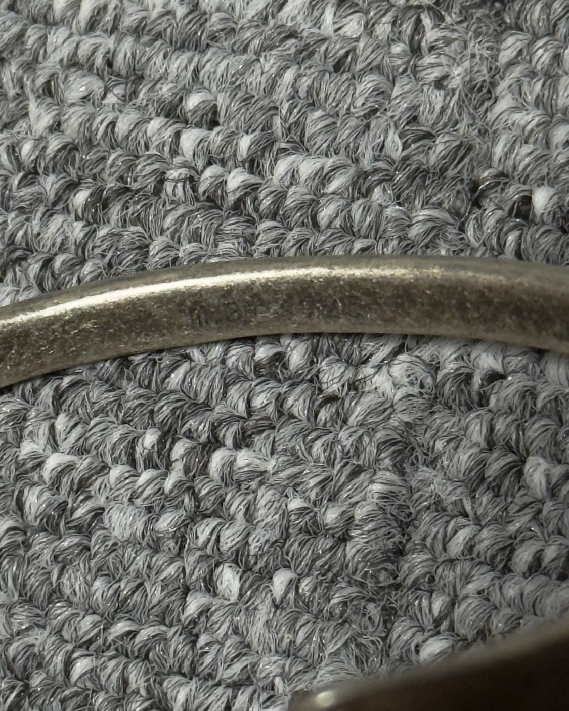 M.A+ Stitched Silver Bracelet 상품이미지3