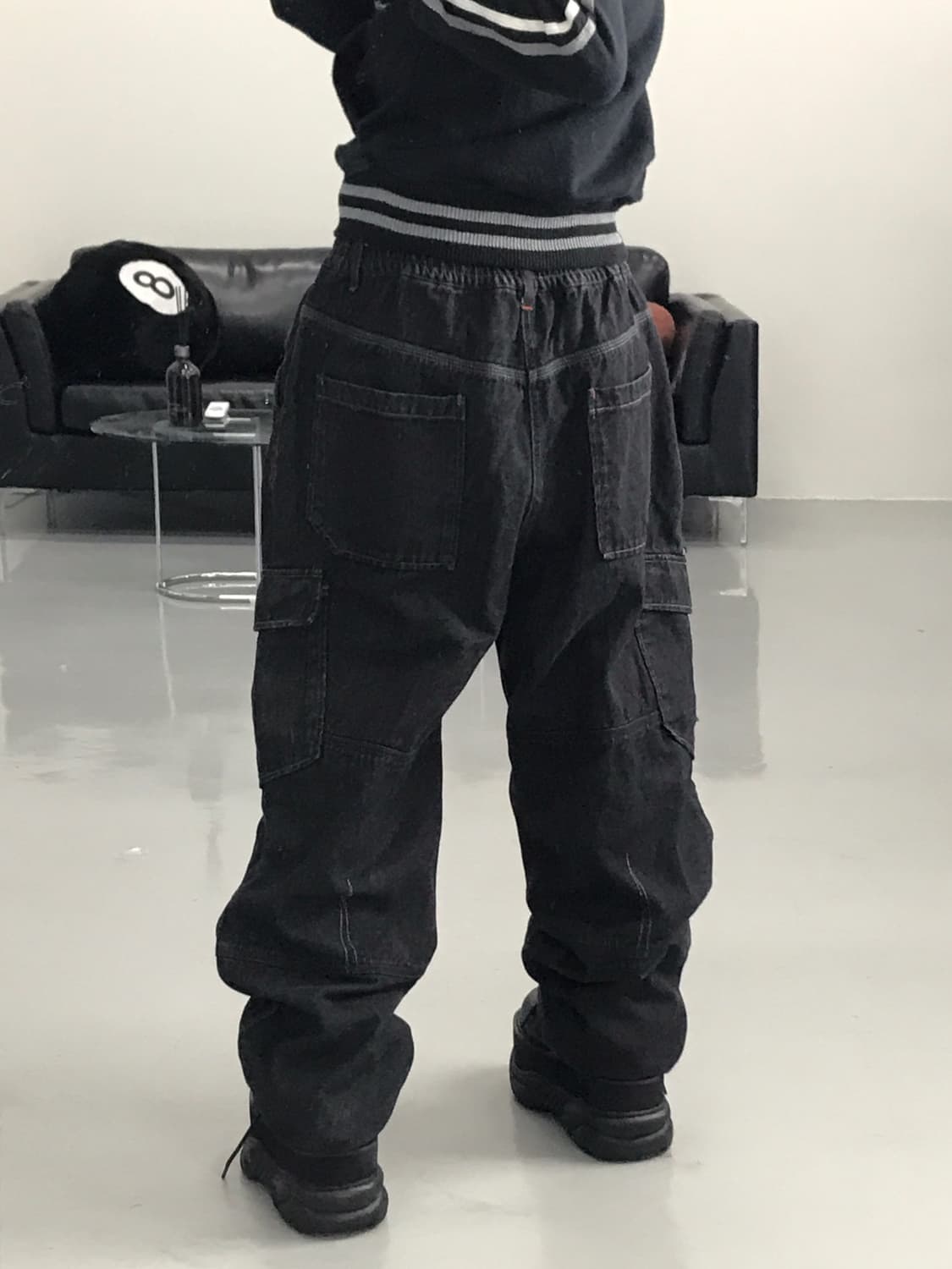 Jpn Wnsb Denim Big Cargo Pants 상품이미지3