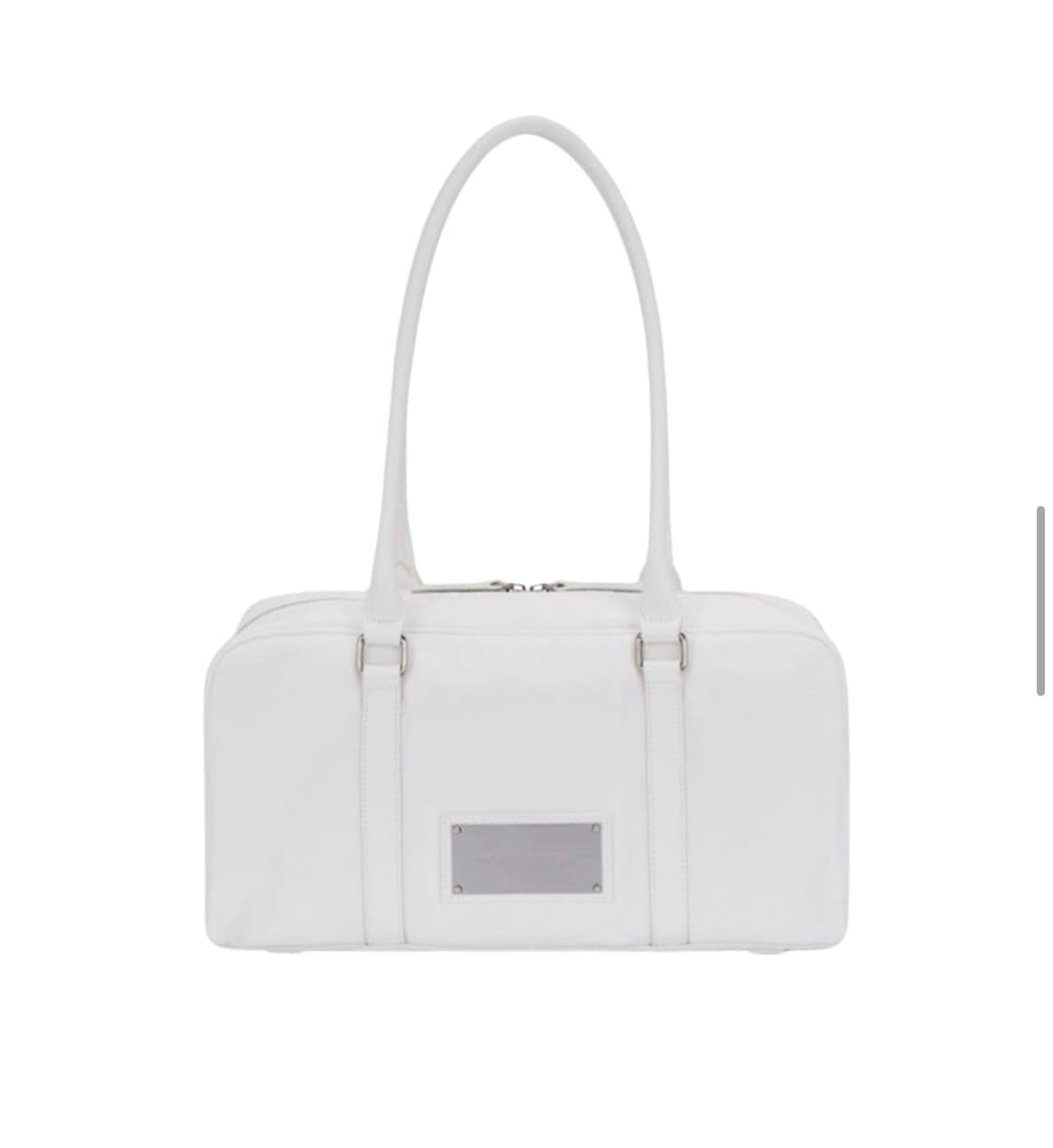 마뗑킴 스포티 토트백 화이트 상품이미지1