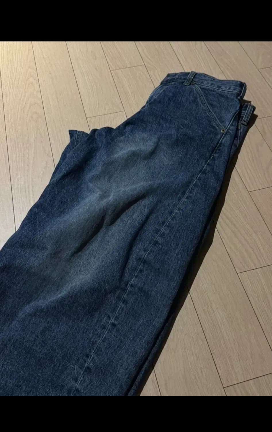 해칭룸 와이드 커브드 바지 / 사이즈 1 상품이미지4