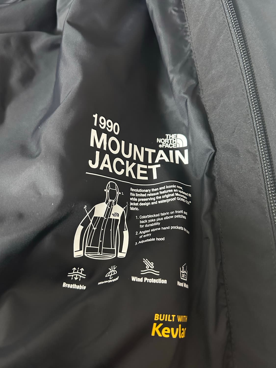 노스페이스 에코 고어텍스 마운틴 자켓 위드 케블라 XL 상품이미지5