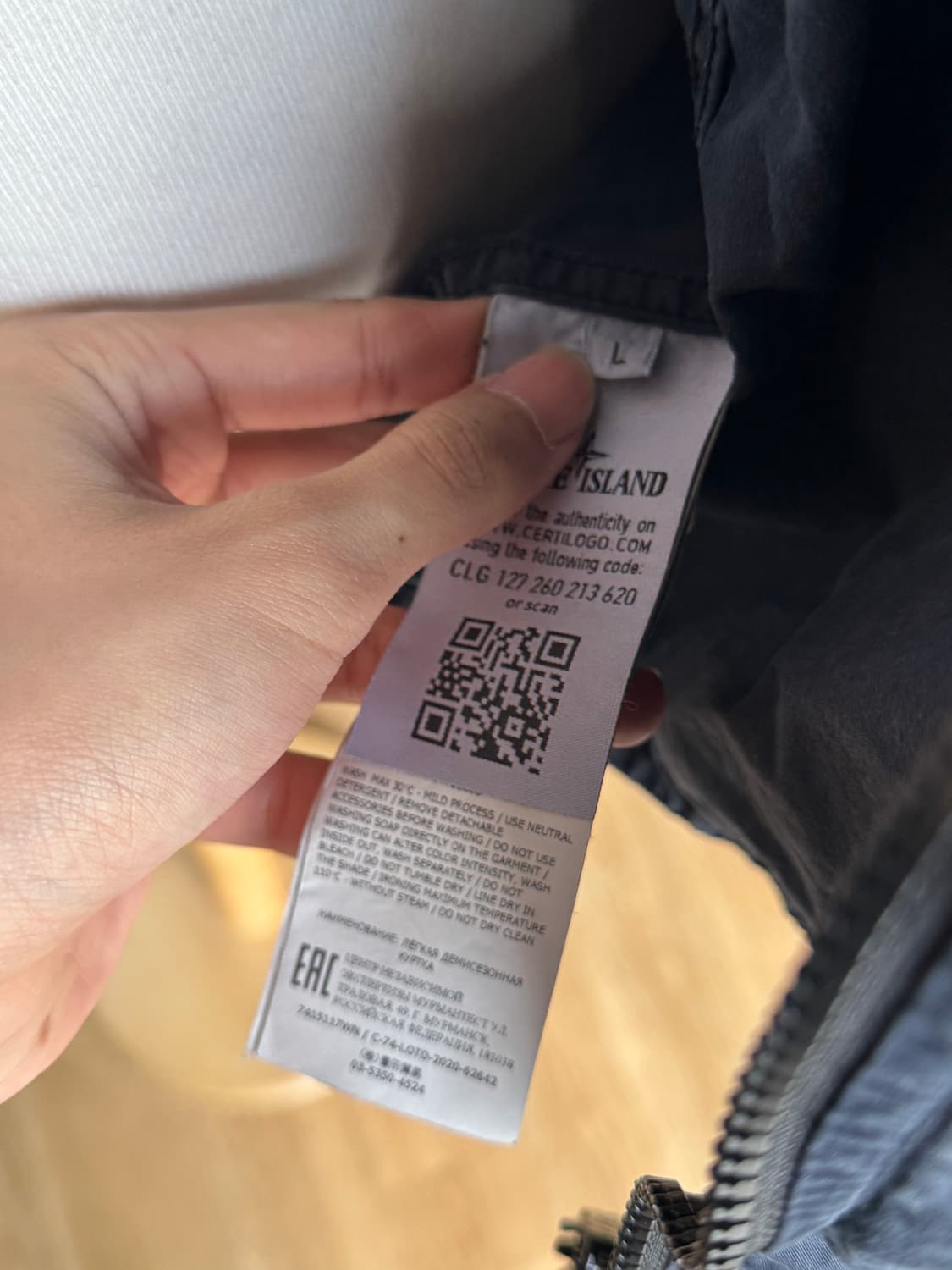 [새상품급,L] 스톤아일랜드 올드이펙트 오버셔츠 자켓 상품이미지5