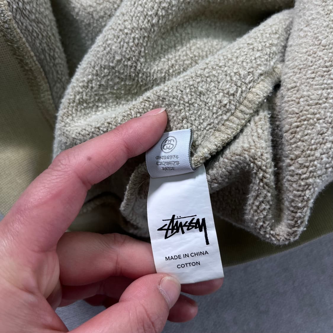 105 스투시 쉐도우 스크립트 피그먼트 후드티 상품이미지7