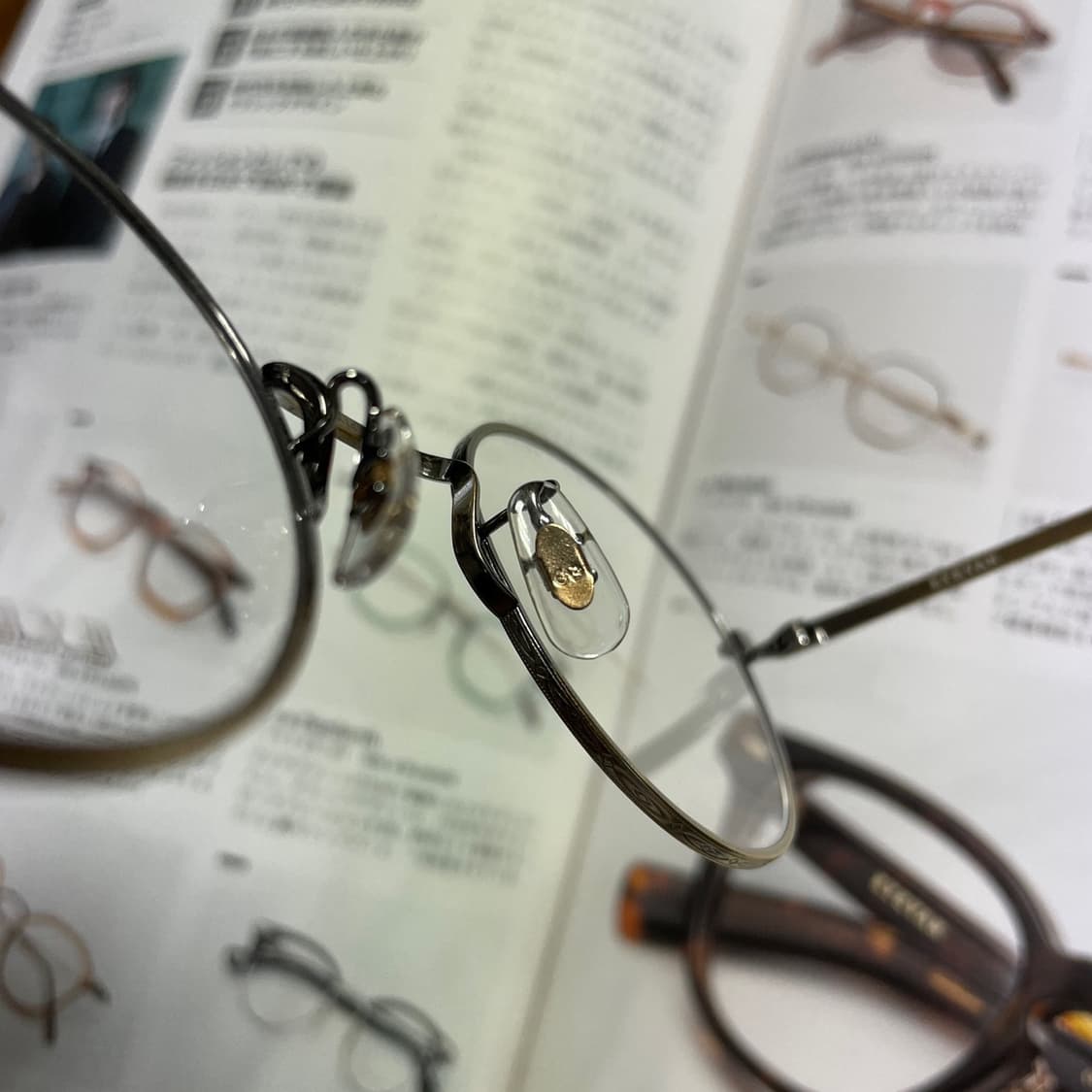 EYEVAN 아이반 티타늄 원형 일본 안경 상품이미지8