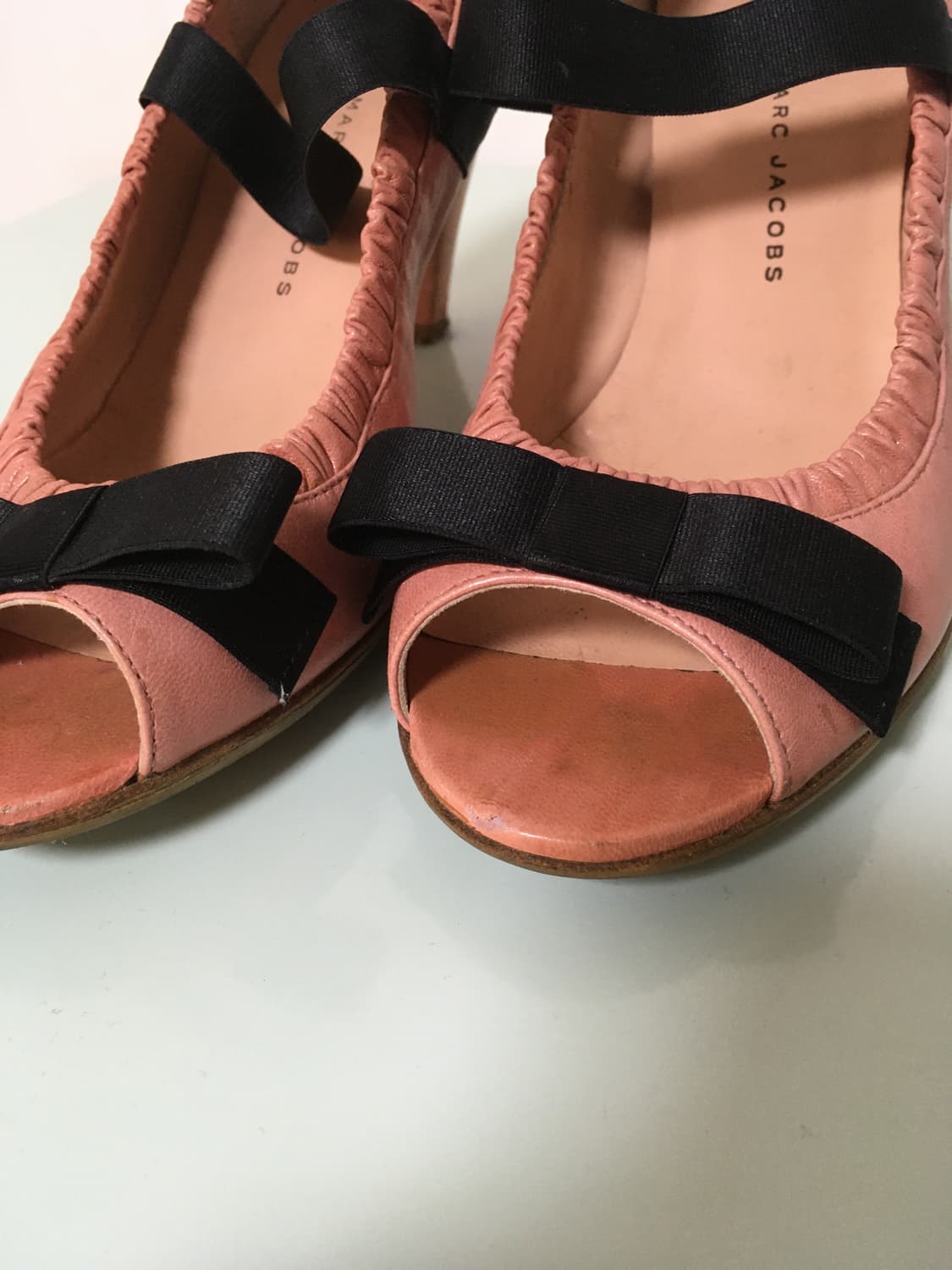 MARC BY MARC JACOBS Pink Shirred Peep To 상품이미지8