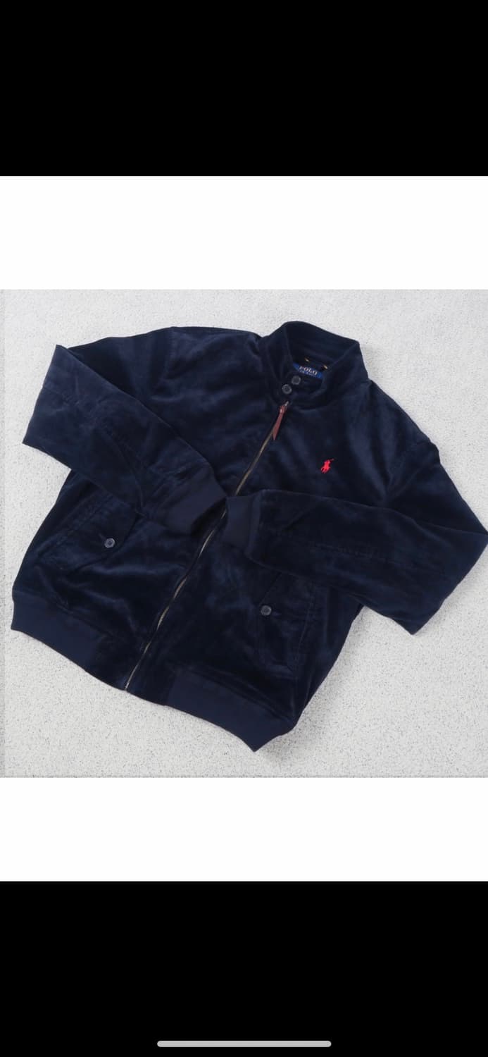 [새상품] [L] 폴로 랄프로렌 코듀로이 바라쿠다 자켓 네이비 상품이미지1