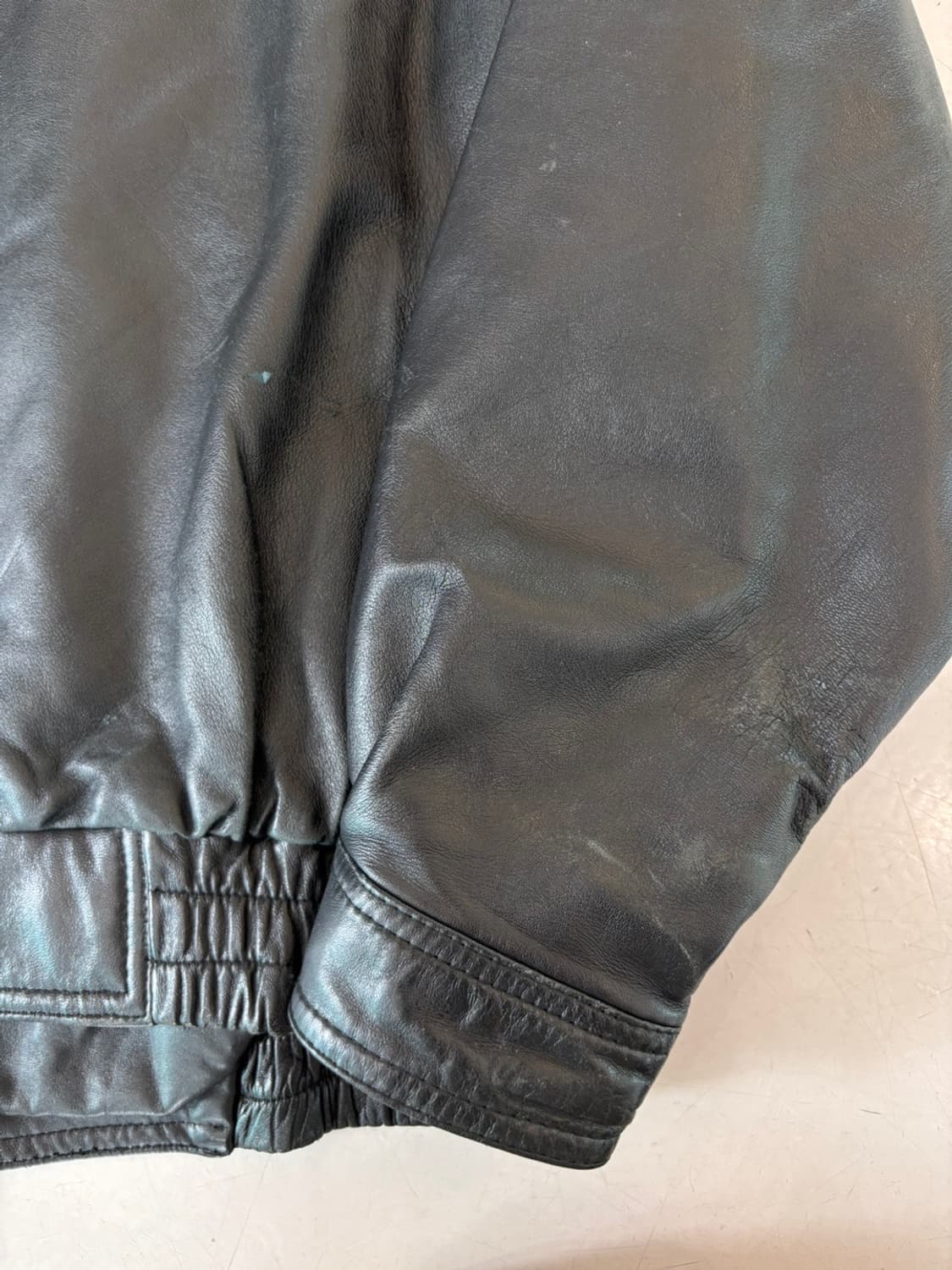 Vintage Coffee Time Lambs Leather JK 상품이미지8