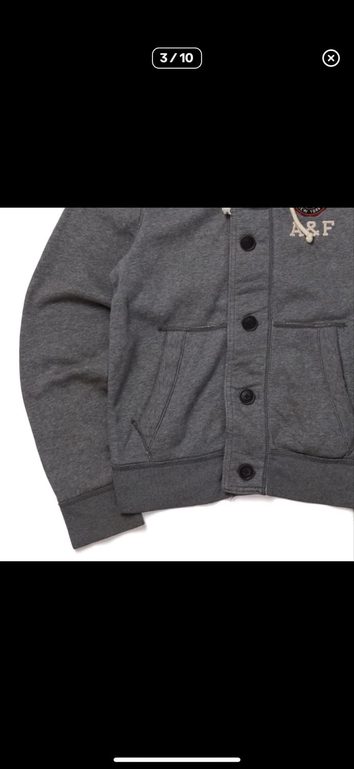 아베크롬비 버튼 후드집업 상품이미지2