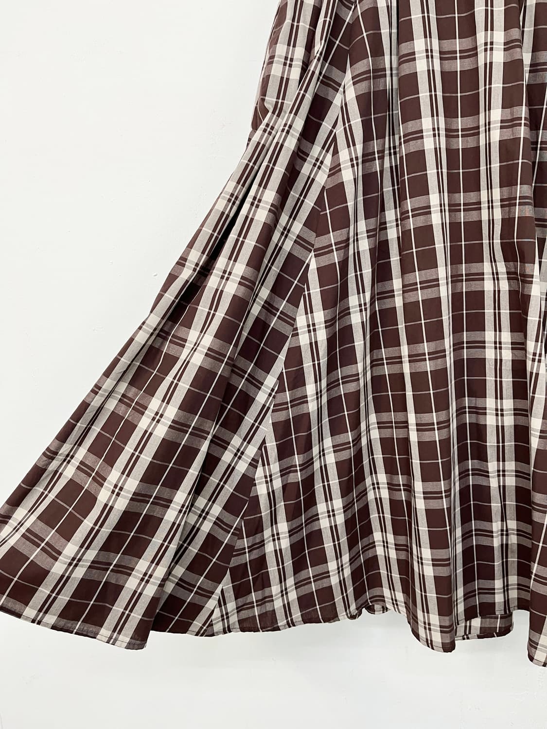 니코 앤드 체크 롱 스커트 상품이미지5