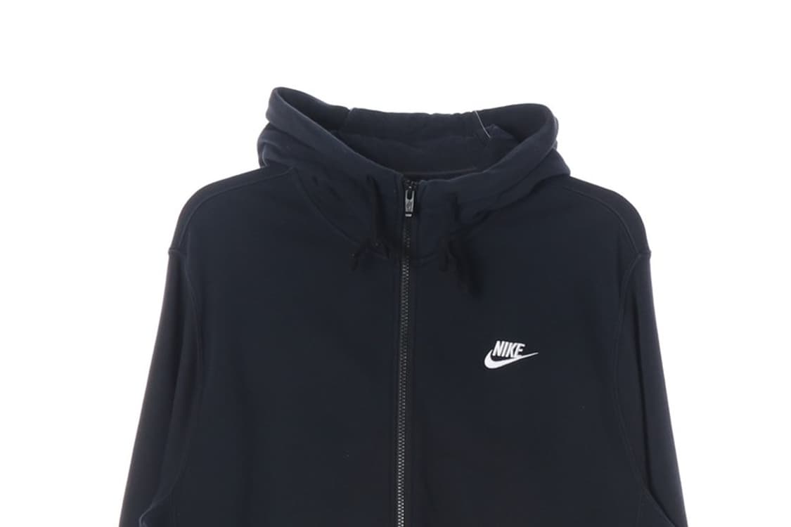 나이키 로고 블랙 후드 집업 L 상품이미지3