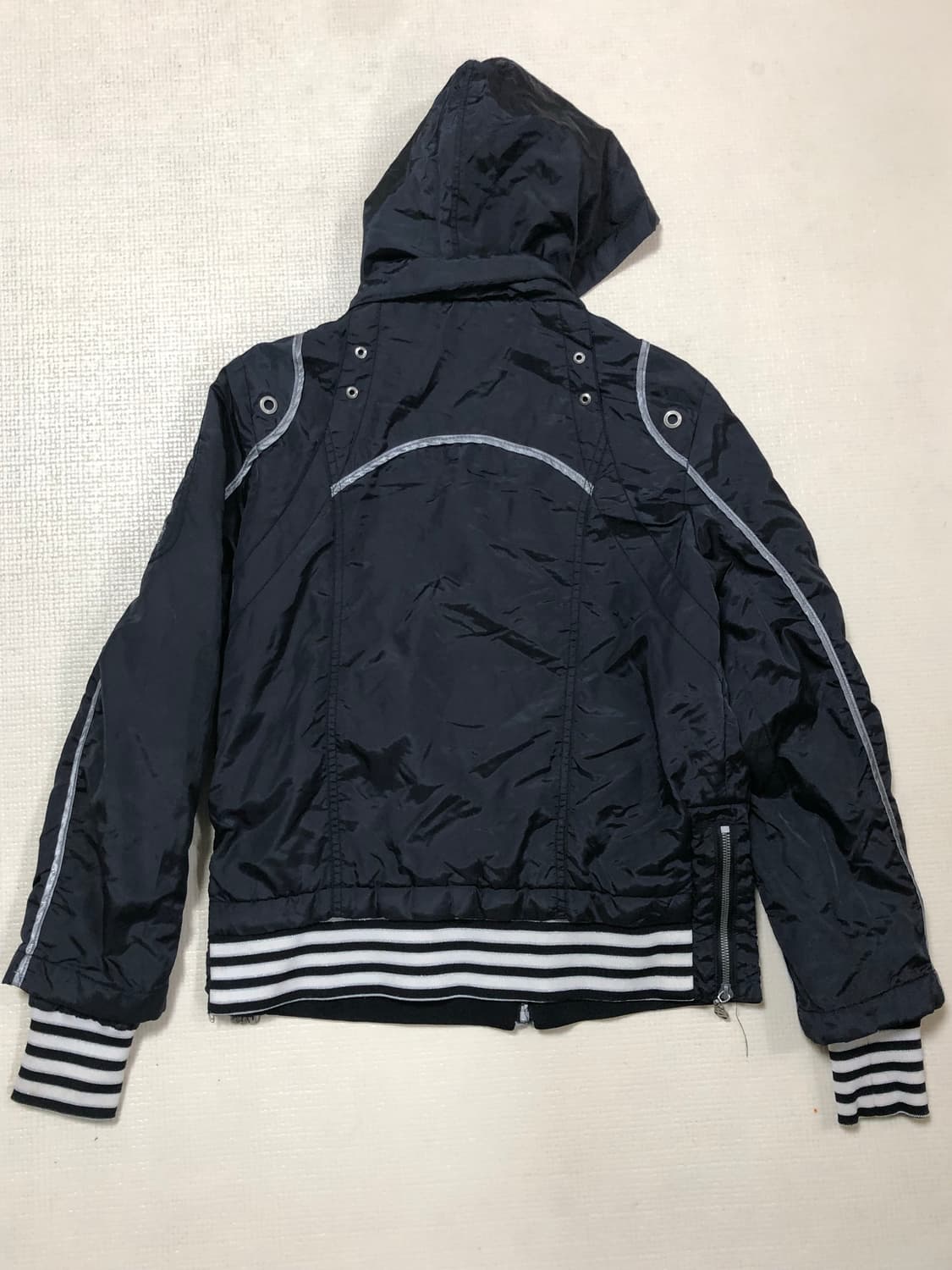 빈티지 에스크 블랙 펑크 점퍼 상품이미지10