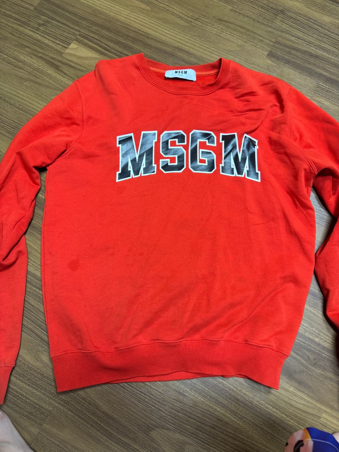 MSGM 로고맨투맨 상품이미지1