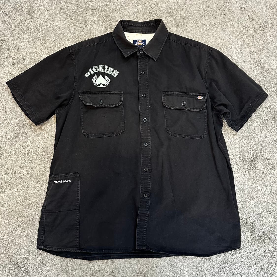 디키즈 올드스쿨 그래픽 워크웨어 셔츠XL 상품이미지4