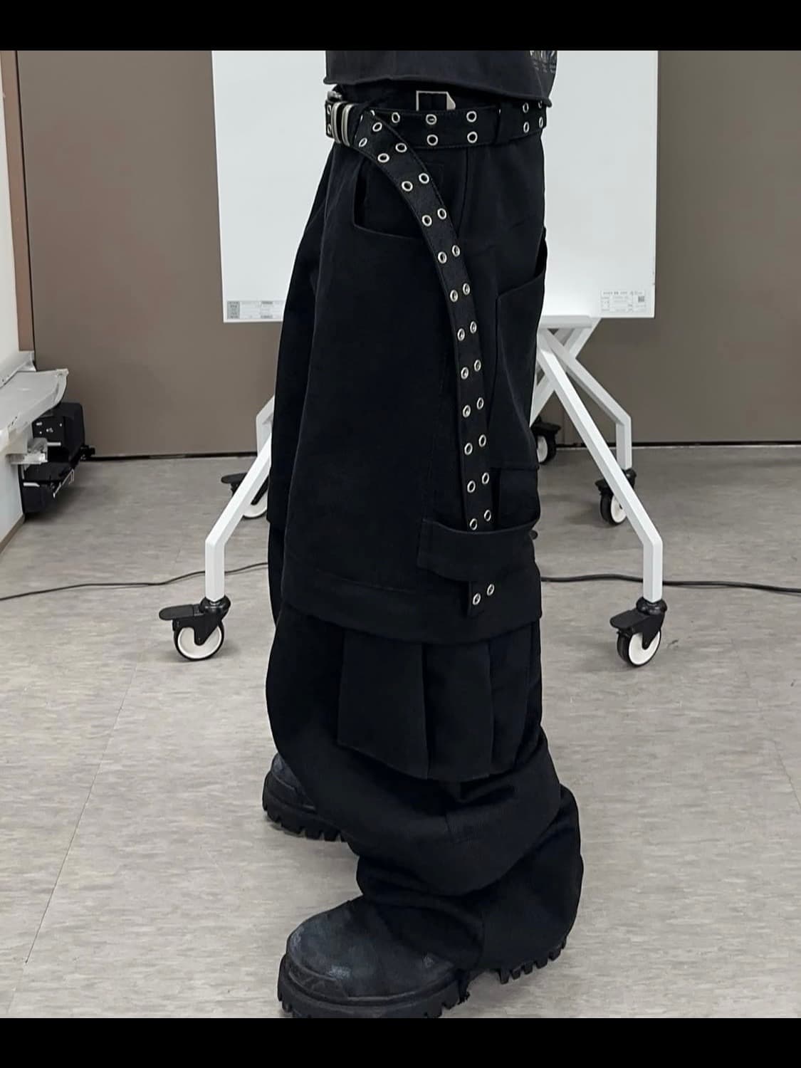 카미엔 타이탄 배기 팬츠 블랙 [2 Size] 상품이미지1