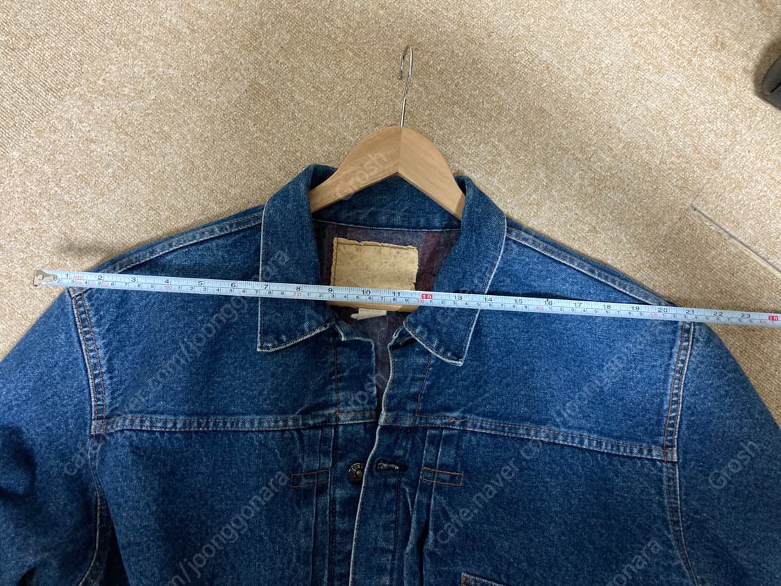 빈티지 슈가케인 청자켓 상품이미지6