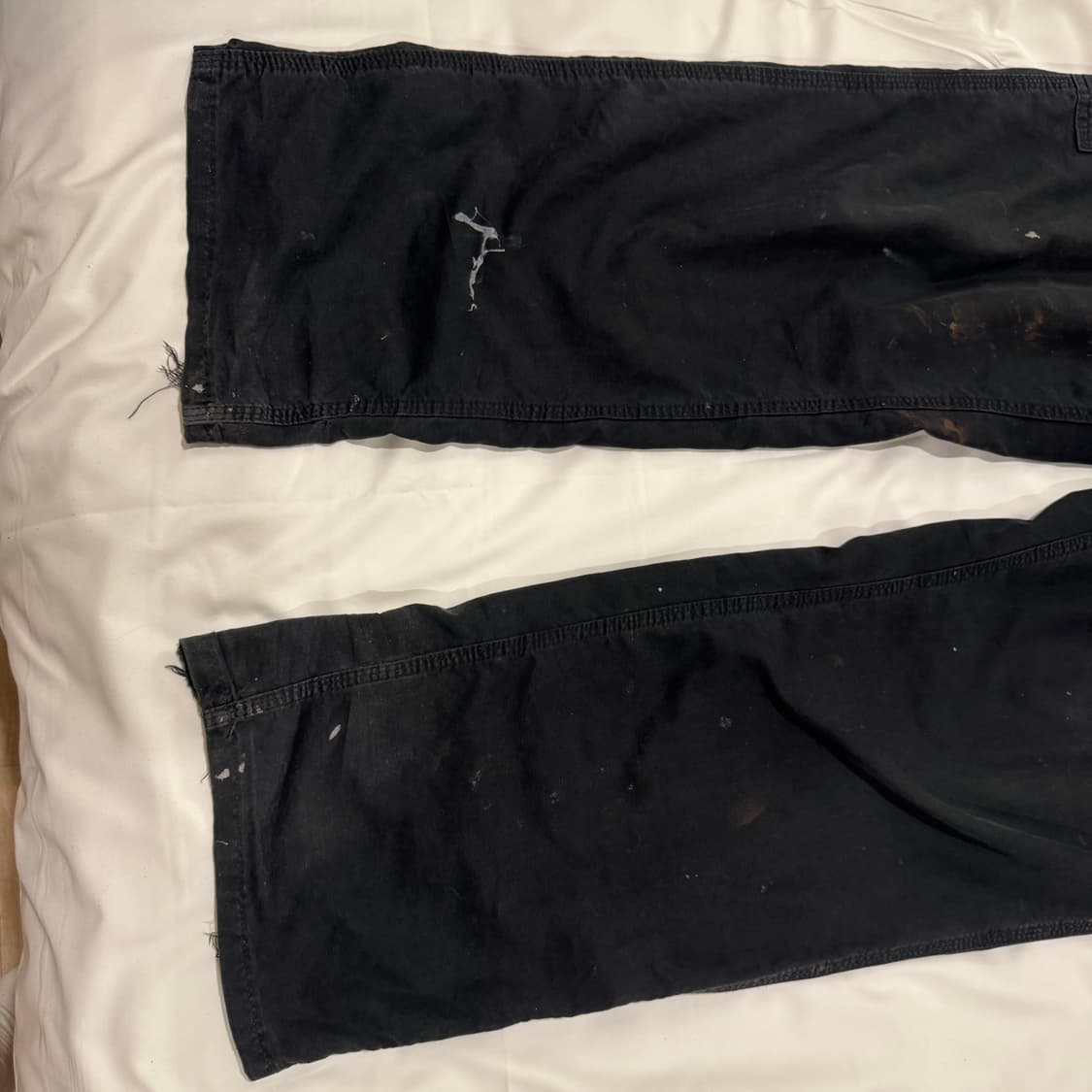 칼하트 빈티지 덩가리핏 더티 워싱 코튼 팬츠38/32 상품이미지3