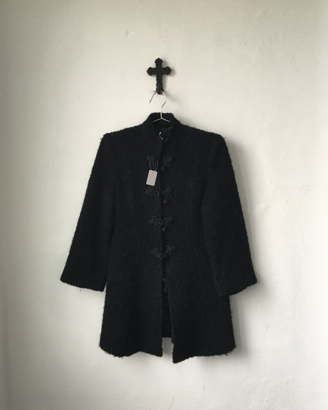 Qipao button point woolen jacket 상품이미지2